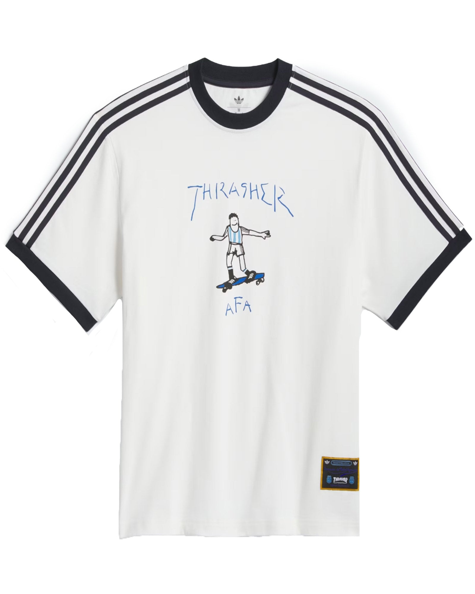 SKATEBOARDING x MARK GONZALES CRUSTY 3S TEE / WHITE