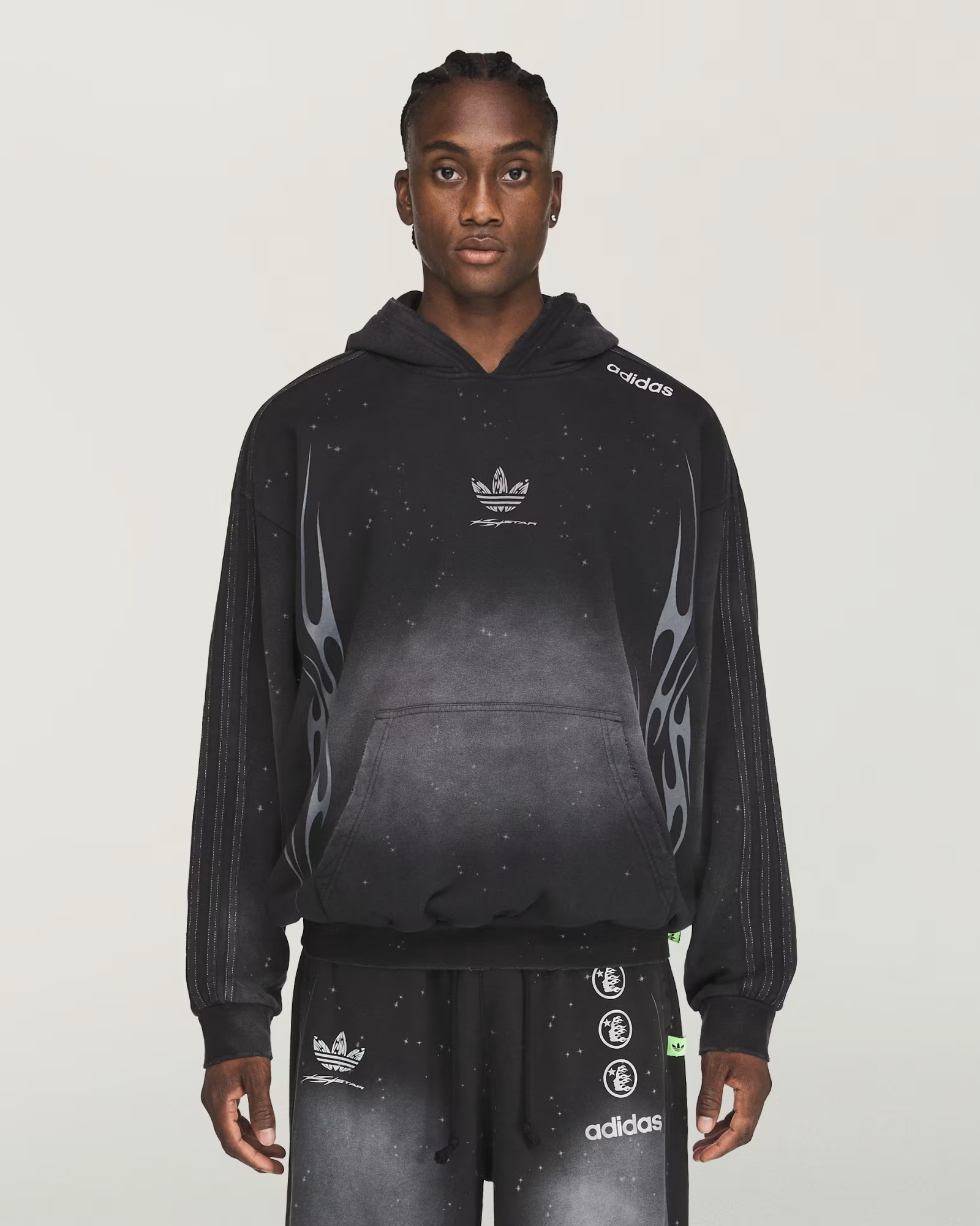 adidas・アディダス - パーカー・フーディ adidas × HELLSTAR STMT HOODIE / BLACK