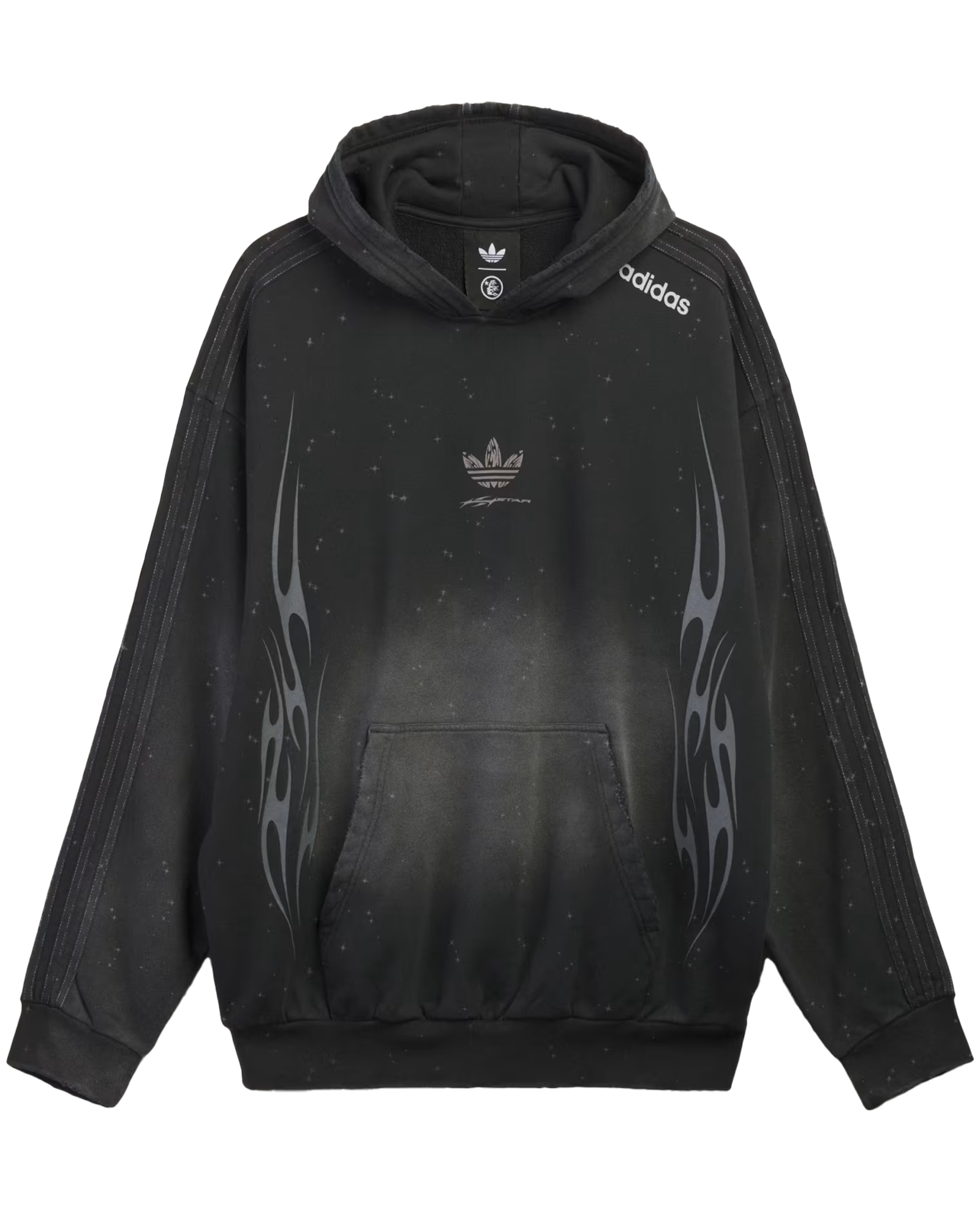 HELLSTAR・ヘルスター - パーカー・フーディ adidas × HELLSTAR STMT HOODIE / BLACK