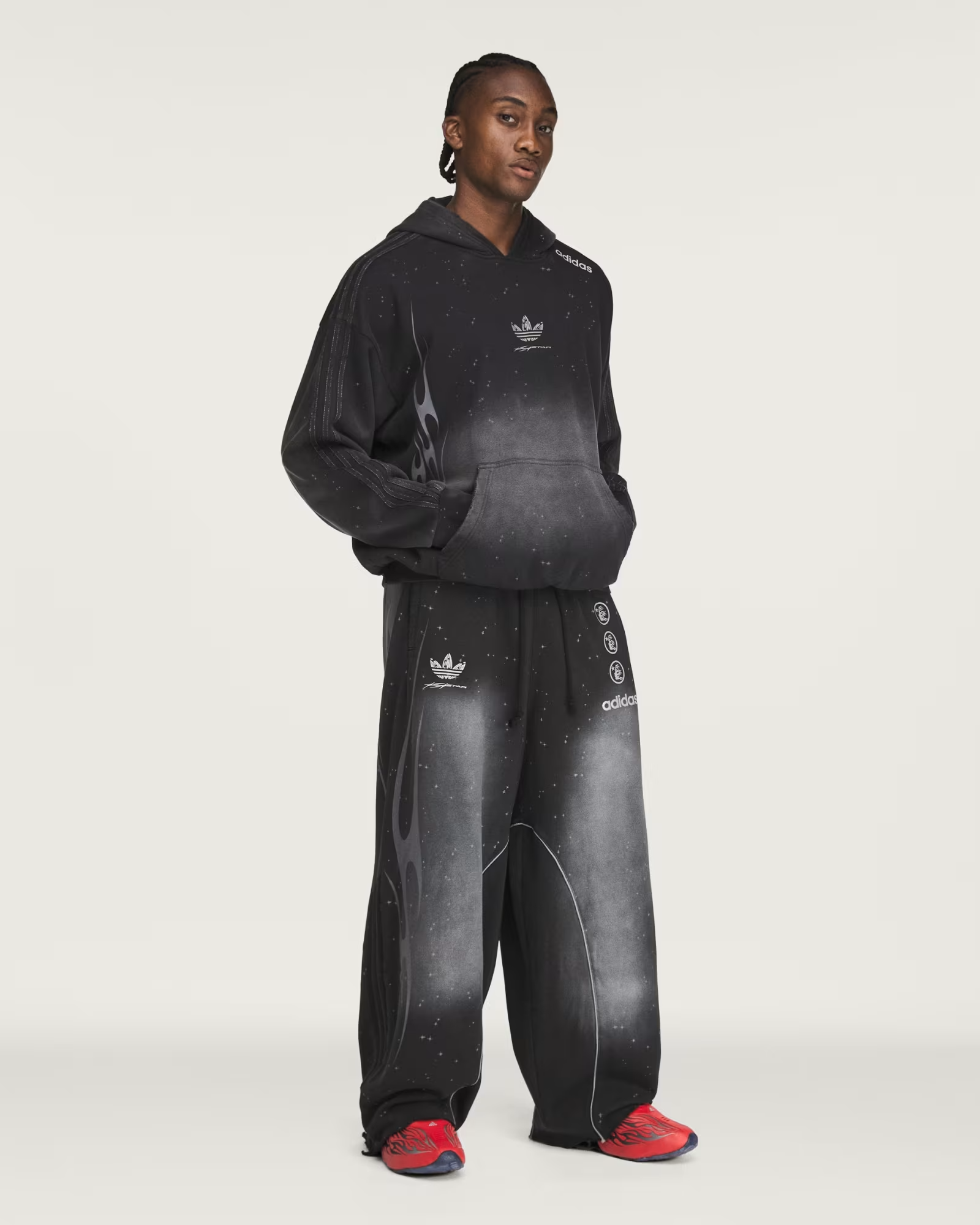 adidas・アディダス - パーカー・フーディ adidas × HELLSTAR STMT HOODIE / BLACK