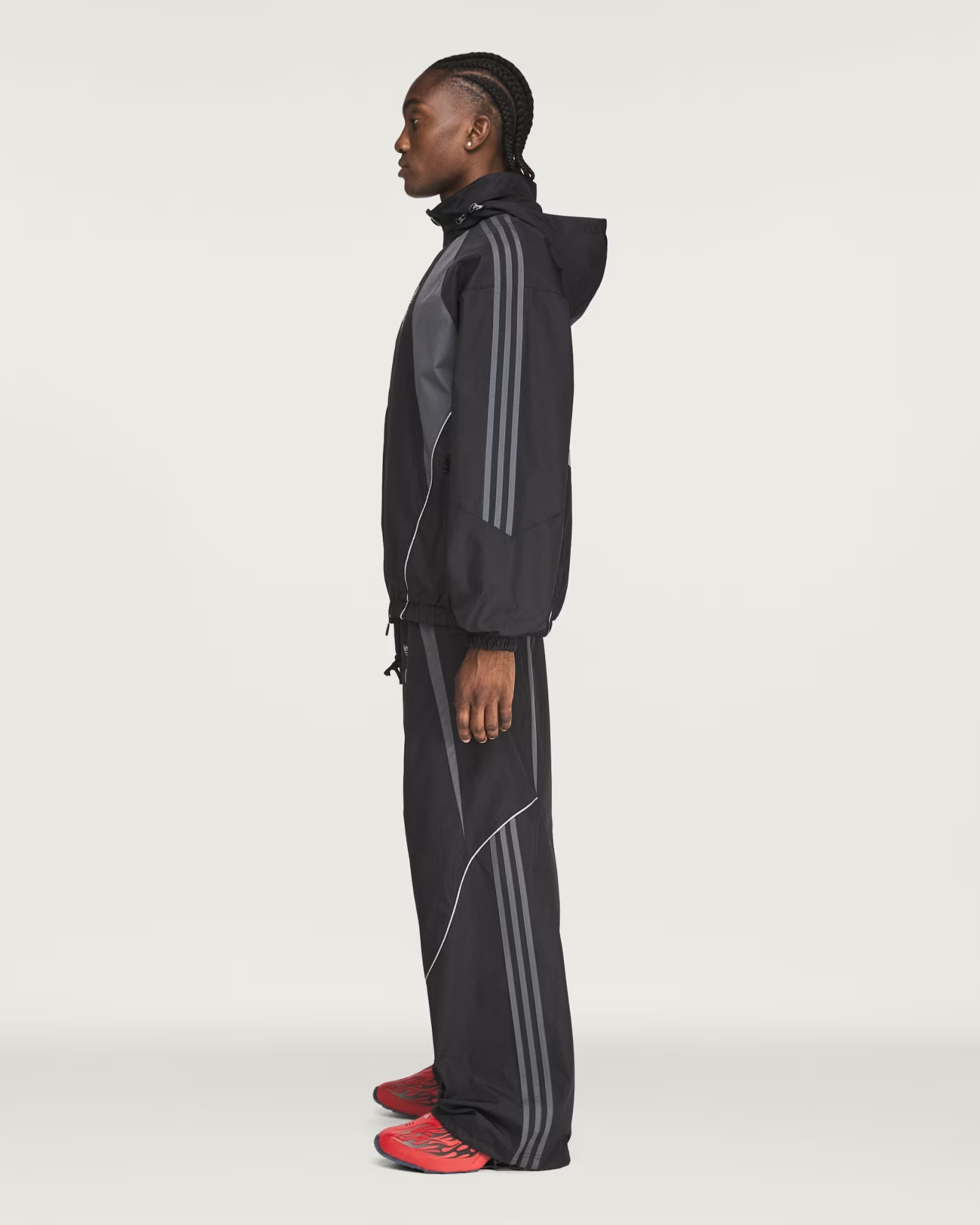 adidas・アディダス - カーゴパンツ adidas × HELLSTAR STMT EMBER TRACK PANTS / BLACK