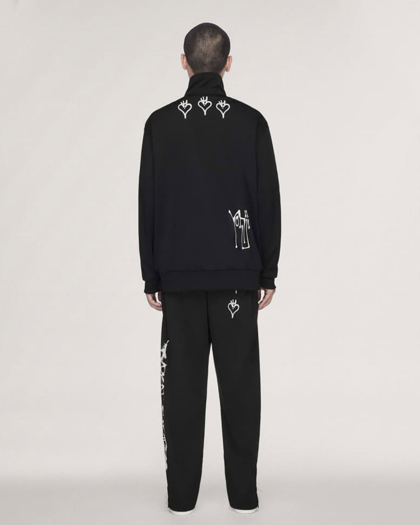 Y-3・weissly -  Y-3 CHITO GRAPHIC TRACK PANTS / BLACK