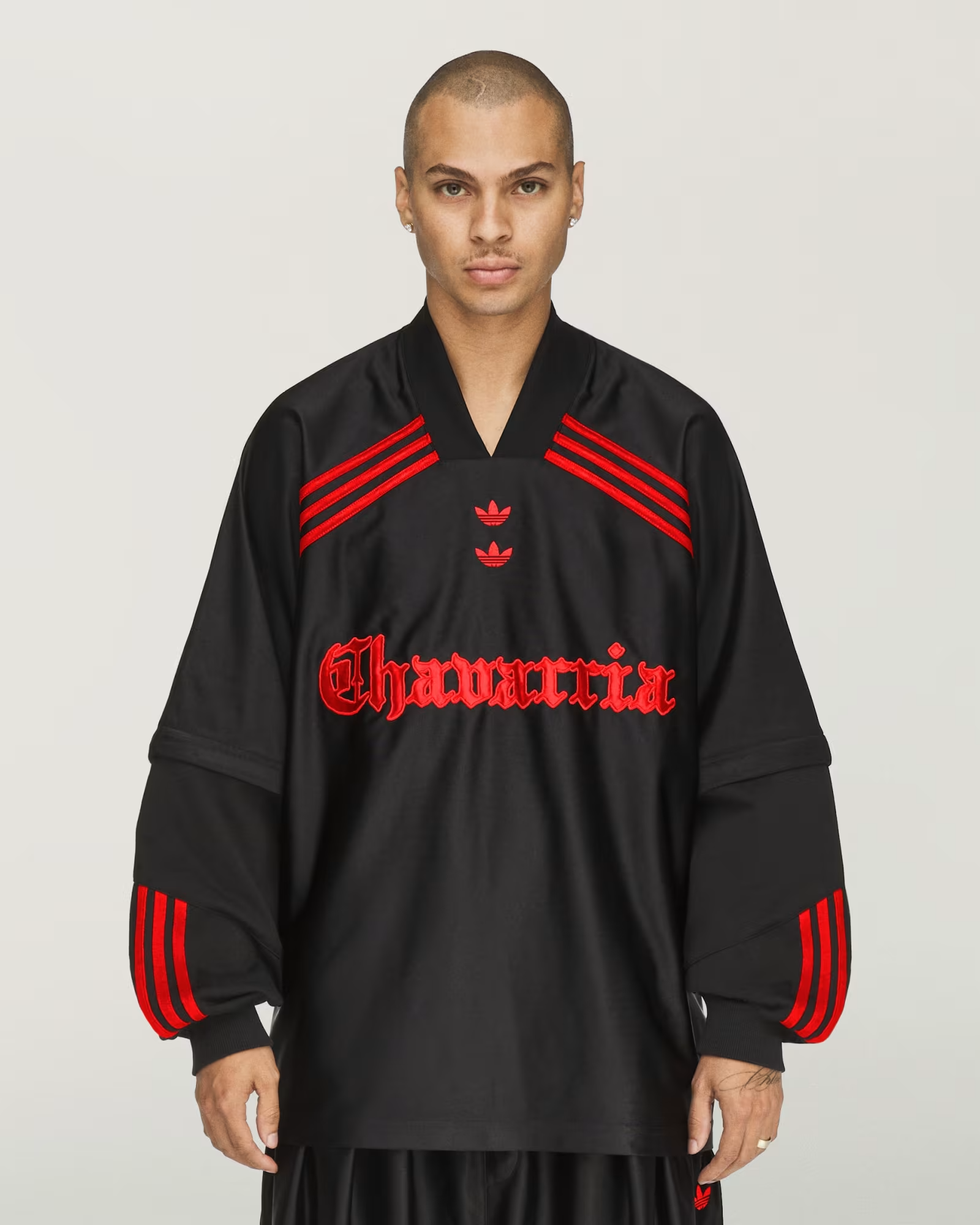adidas × WILLY CHAVARRIA・アディダス × ウィリーチャバリア - L/S Tシャツ ADIDAS × WILLY CHAVARRIA DAZZLE LS JE / BLACK