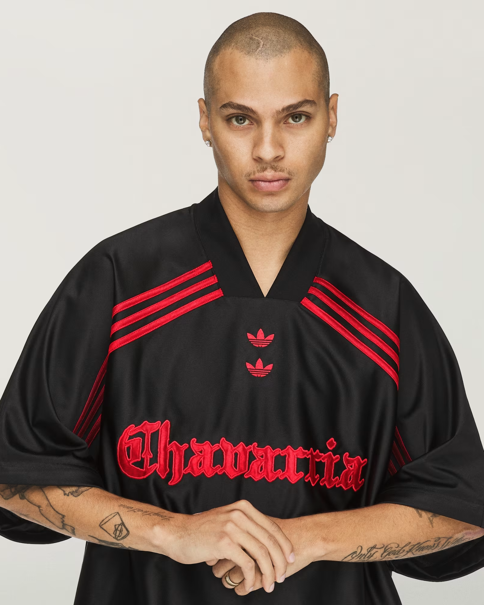 adidas × WILLY CHAVARRIA・アディダス × ウィリーチャバリア - L/S Tシャツ ADIDAS × WILLY CHAVARRIA DAZZLE LS JE / BLACK