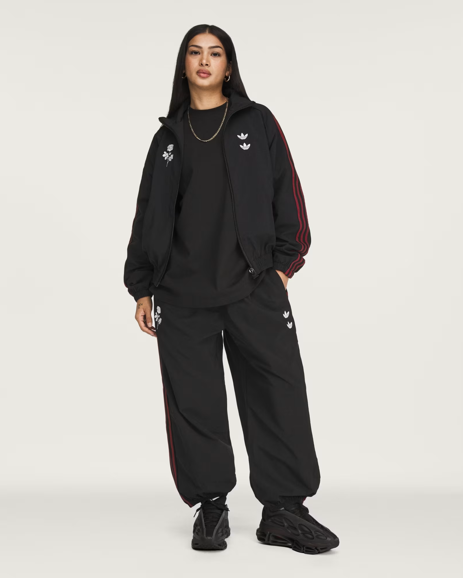 adidas × WILLY CHAVARRIA・アディダス × ウィリーチャバリア - ジャケット ADIDAS × WILLY CHAVARRIA WOVEN TRACKT / BLACK