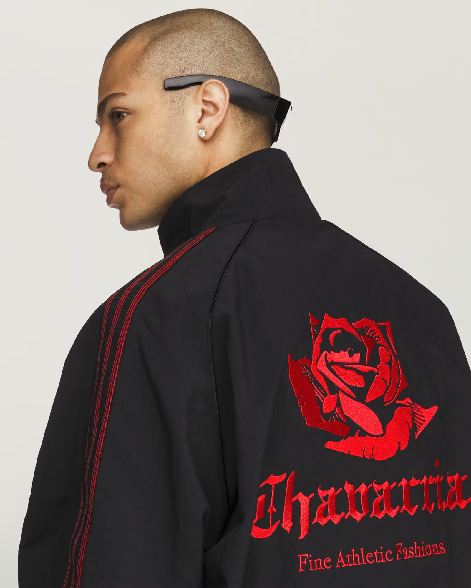 adidas × WILLY CHAVARRIA・アディダス × ウィリーチャバリア - ジャケット ADIDAS × WILLY CHAVARRIA WOVEN TRACKT / BLACK