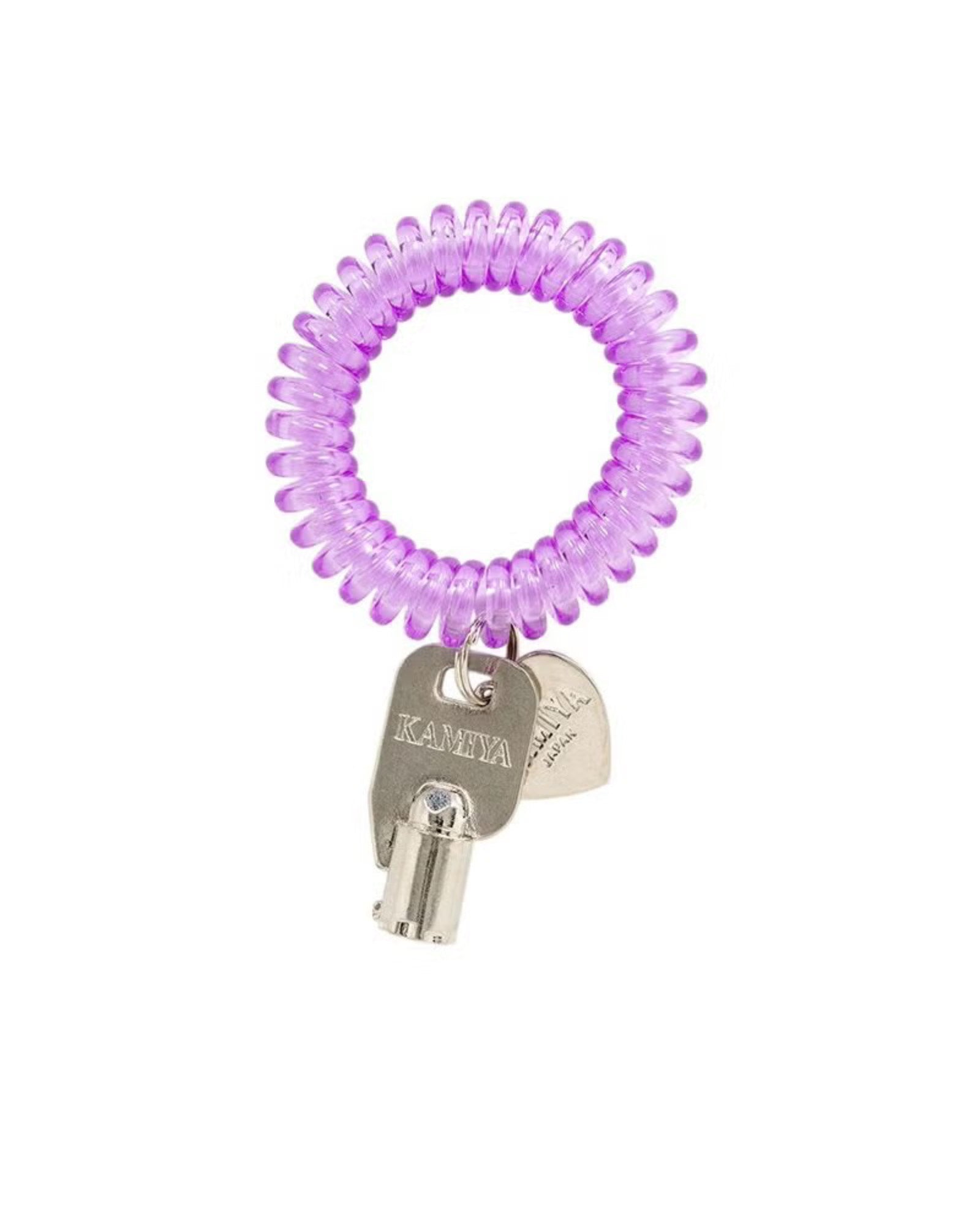 KAMIYA・カミヤ - ブレスレット・バングル KEY CHARM BRACELET / PURPLE