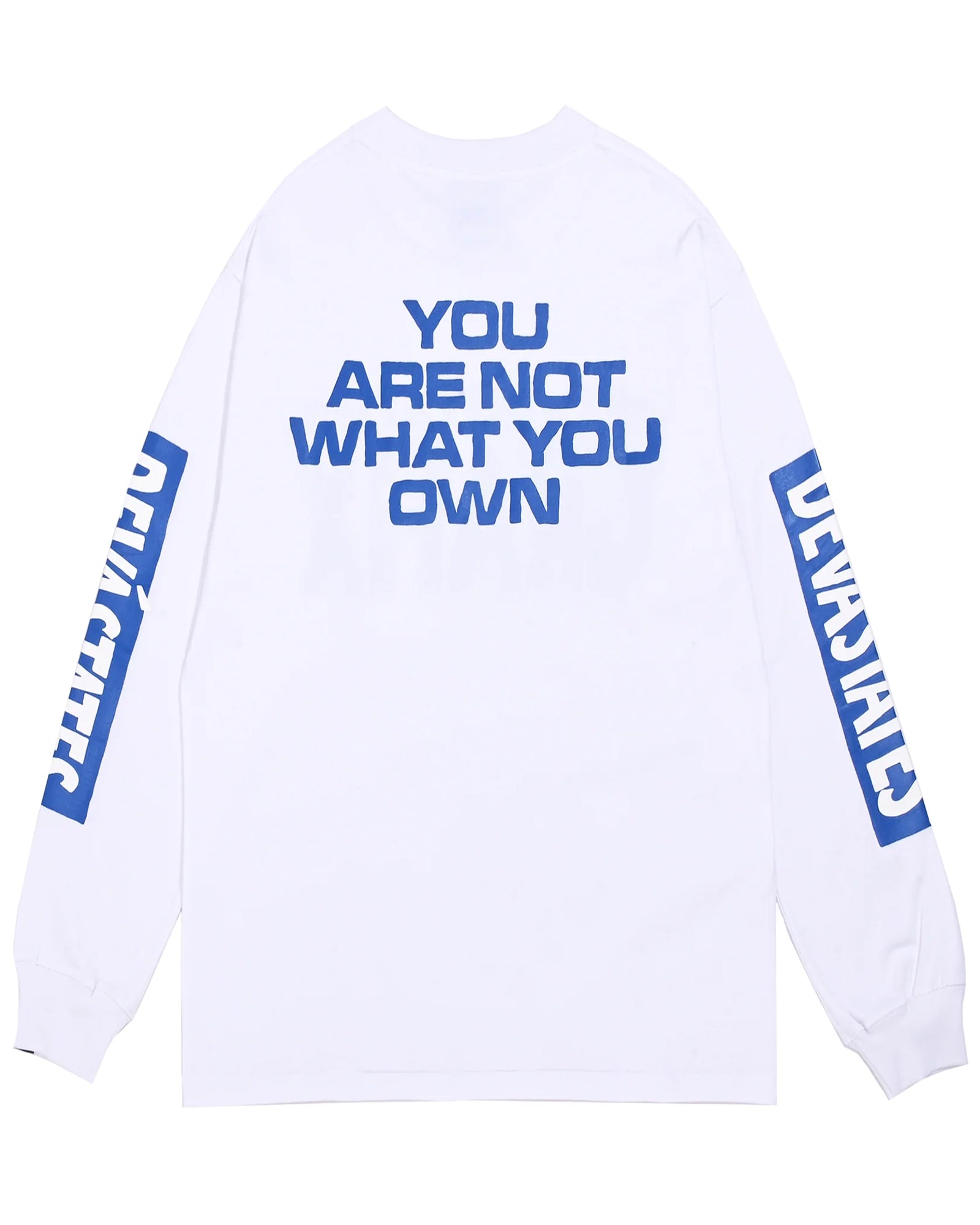 DEVA STATES・ディーヴァ ステイツ - L/S Tシャツ L/S GFX RETRO TSHIRT - AVARICE / WHITE