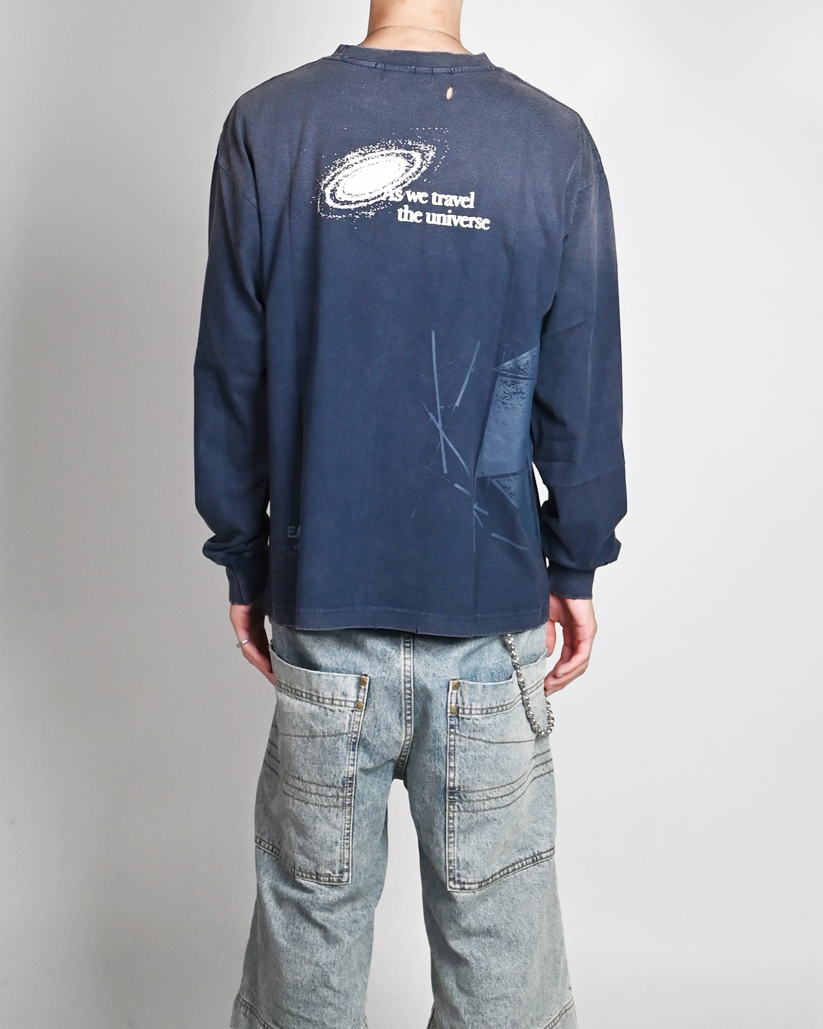 DEVA STATES・ディーヴァ ステイツ - L/S Tシャツ L/S TSHIRT - CARAVAN / WASHED BLUE