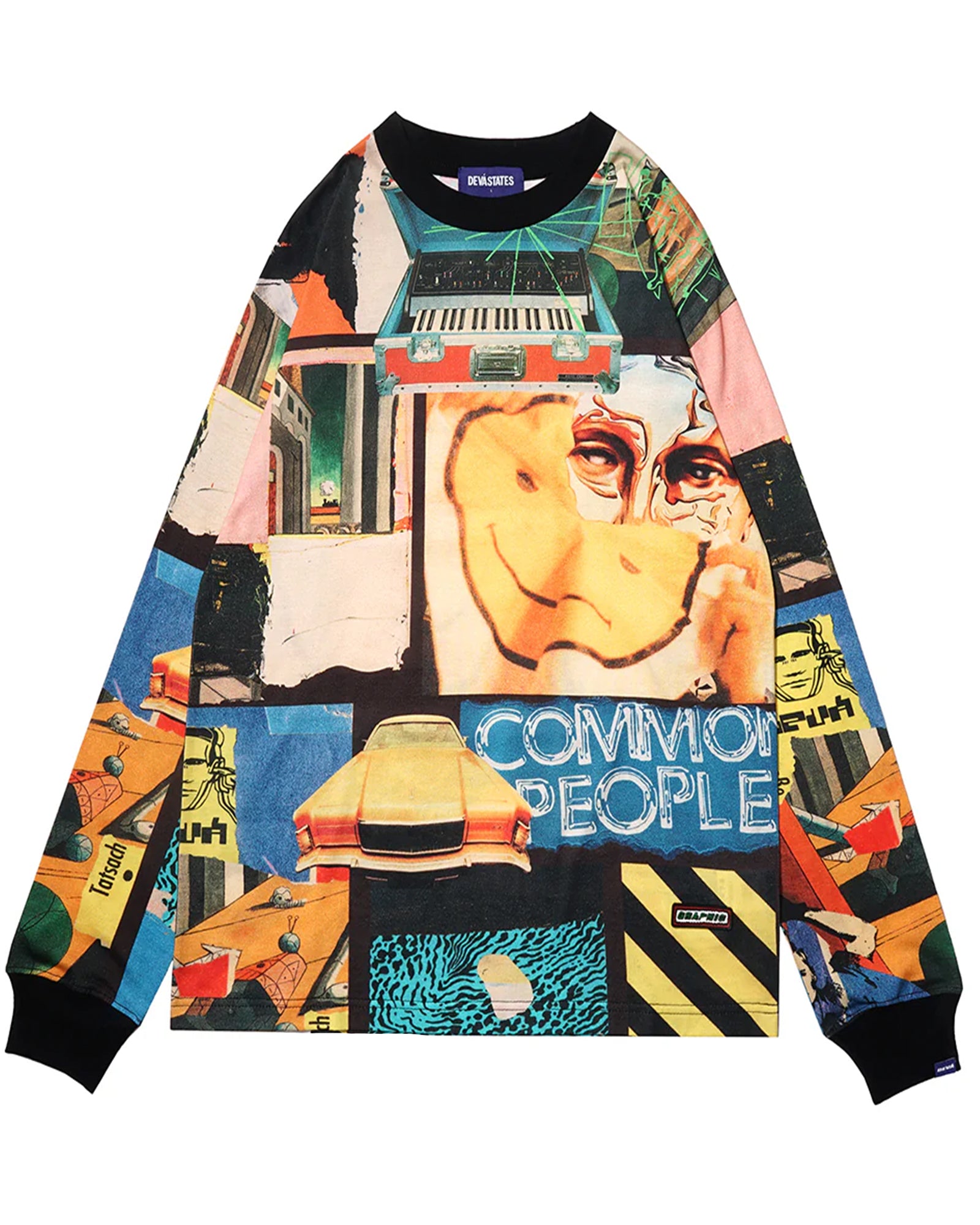 L/S TSHIRT - CLASH - / MULTI