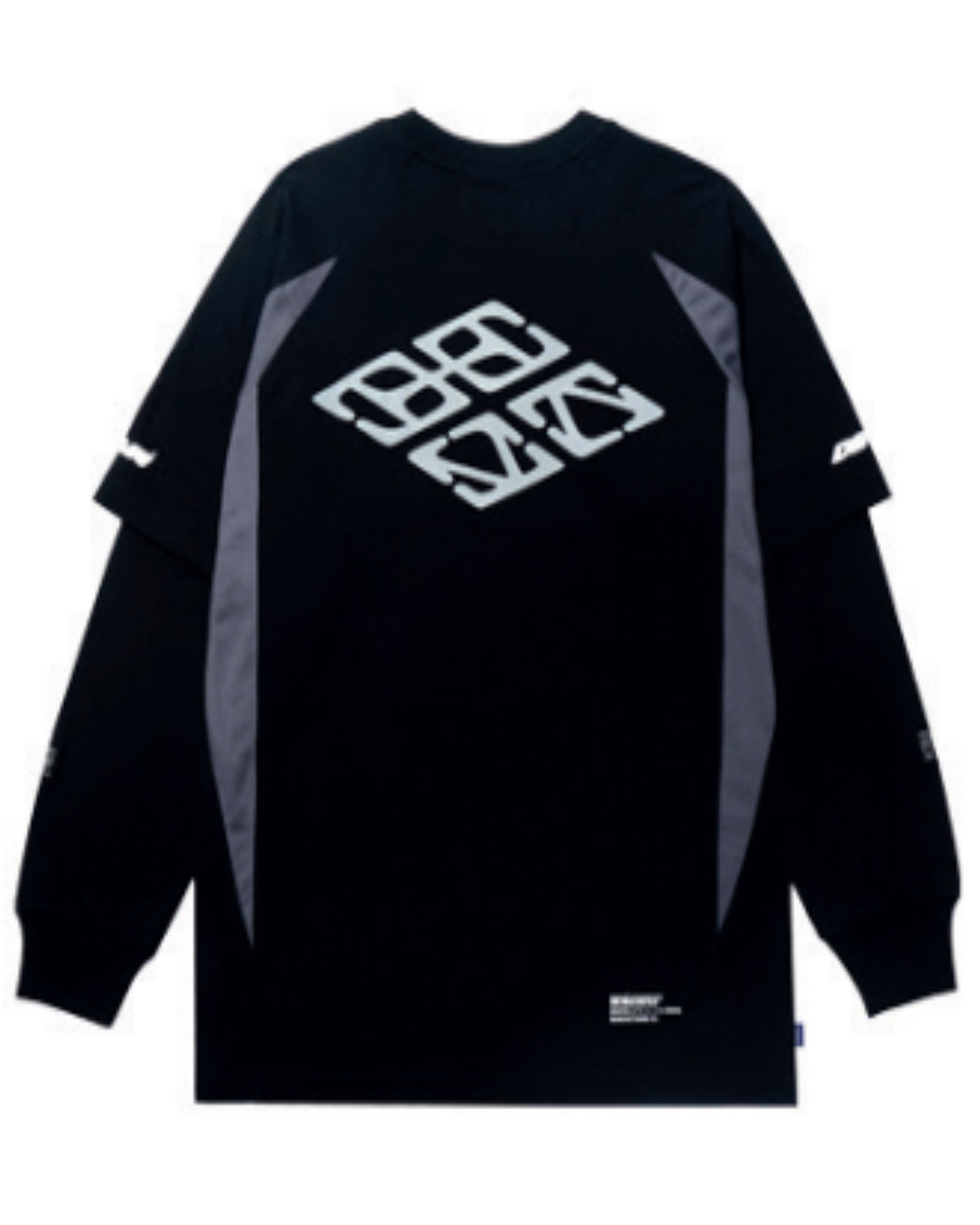 DEVA STATES・ディーヴァ ステイツ - L/S Tシャツ L/S TSHIRT - LAYERED JERSEY / BLACK