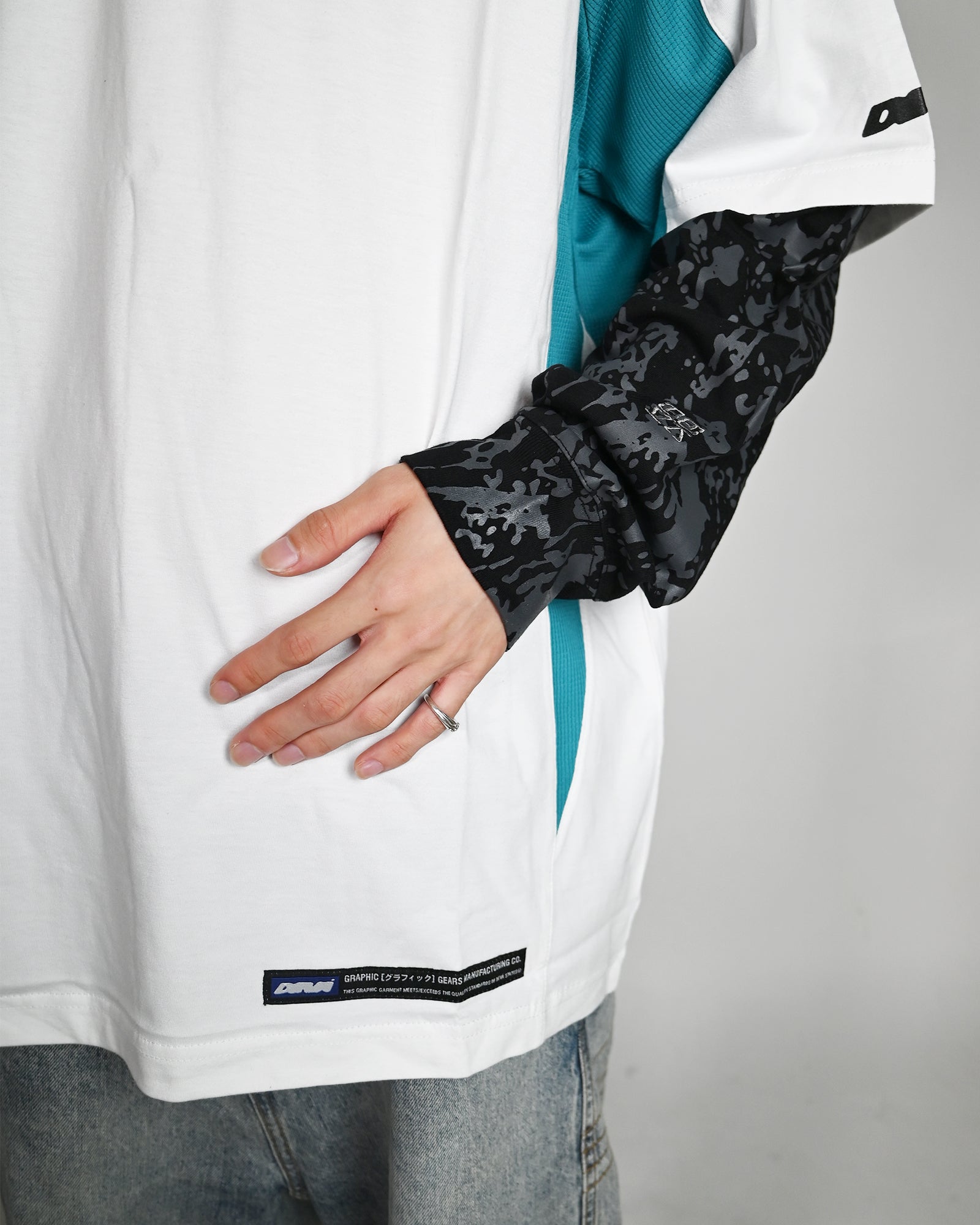 DEVA STATES・ディーヴァ ステイツ - L/S Tシャツ L/S TSHIRT - LAYERED JERSEY / MULTI