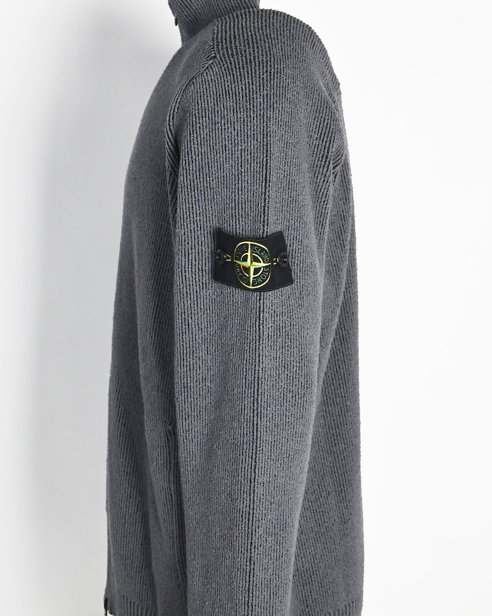 STONE ISLAND・ストーンアイランド - ニット・セーター CARDIGAN / GRAY