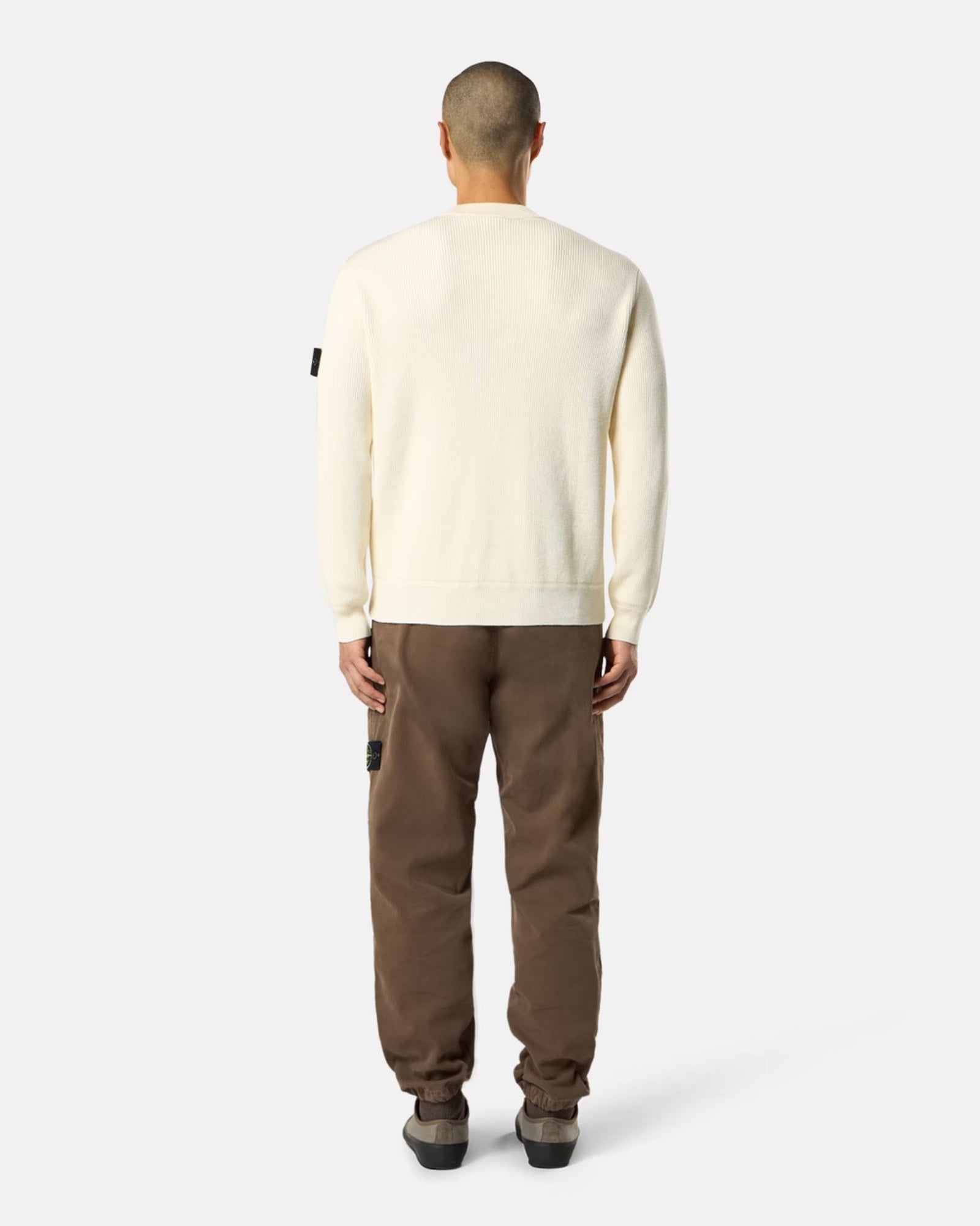 STONE ISLAND・ストーンアイランド - スウェット CREW NECK 26SS-12 / IVORY
