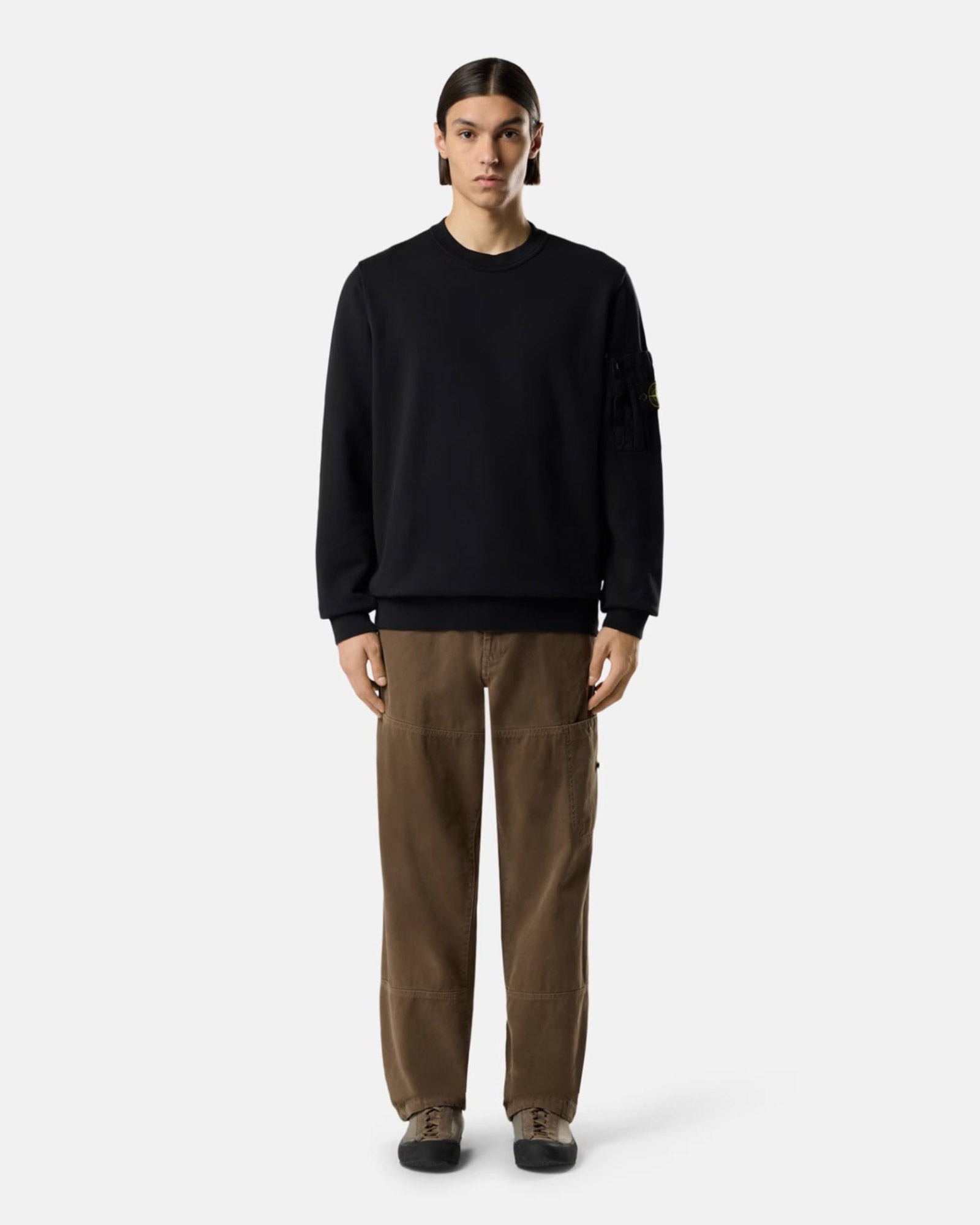 STONE ISLAND・ストーンアイランド - スウェット SWEATSHIRT 26SS-46 / BLACK