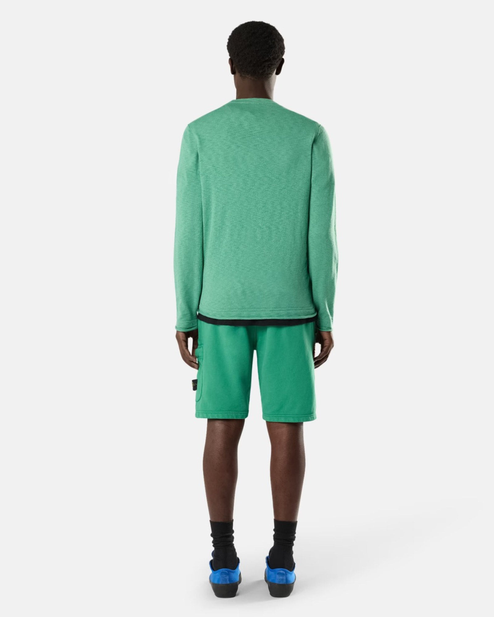 STONE ISLAND・ストーンアイランド - ハーフ・ショートパンツ SHORTS 26SS-27 / MALACHITE