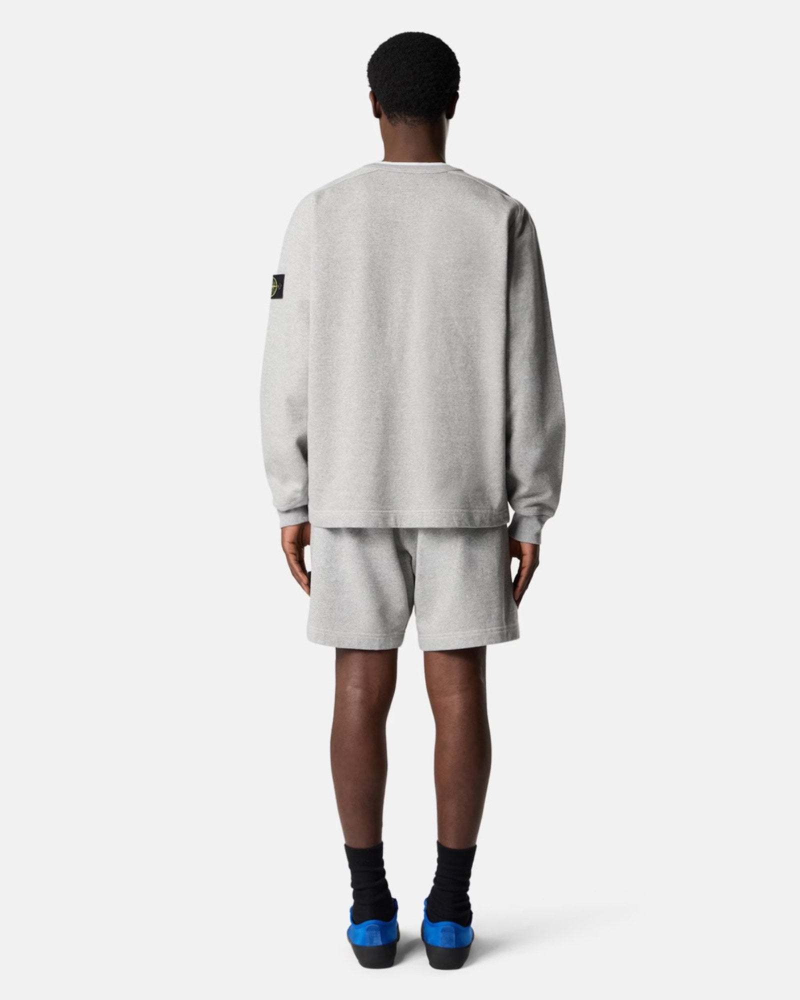 STONE ISLAND (ストーンアイランド) SHORTS 26SS-16 / MELANGE GREY