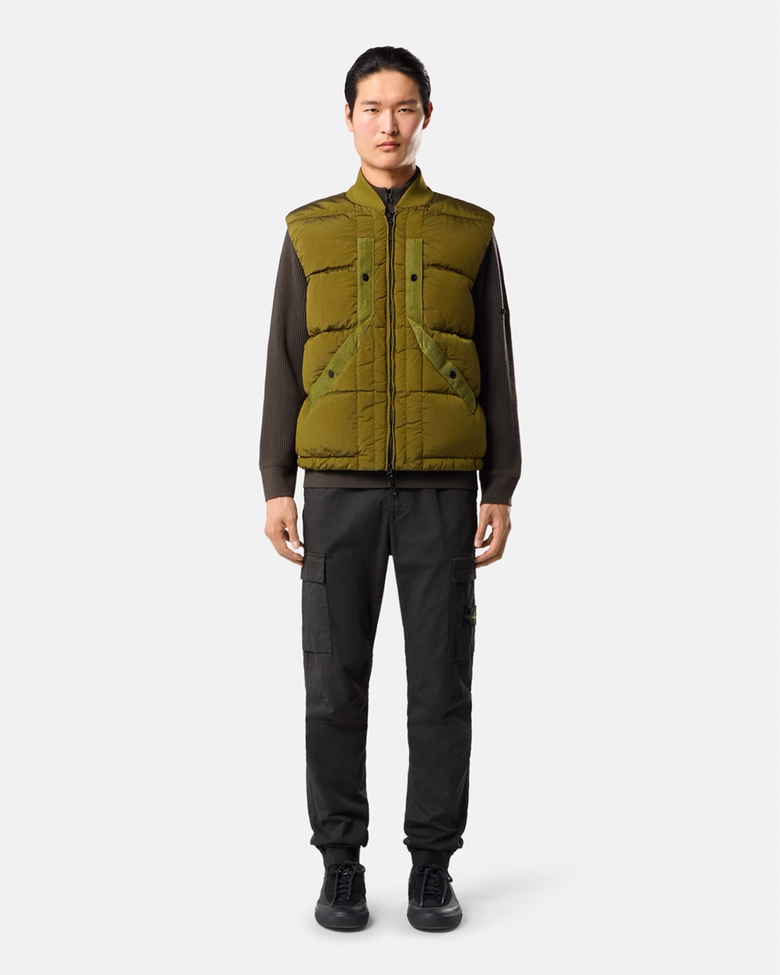 STONE ISLAND・ストーンアイランド - トラウザーズ "TROUSERS 26AW-3100033" / BLACK