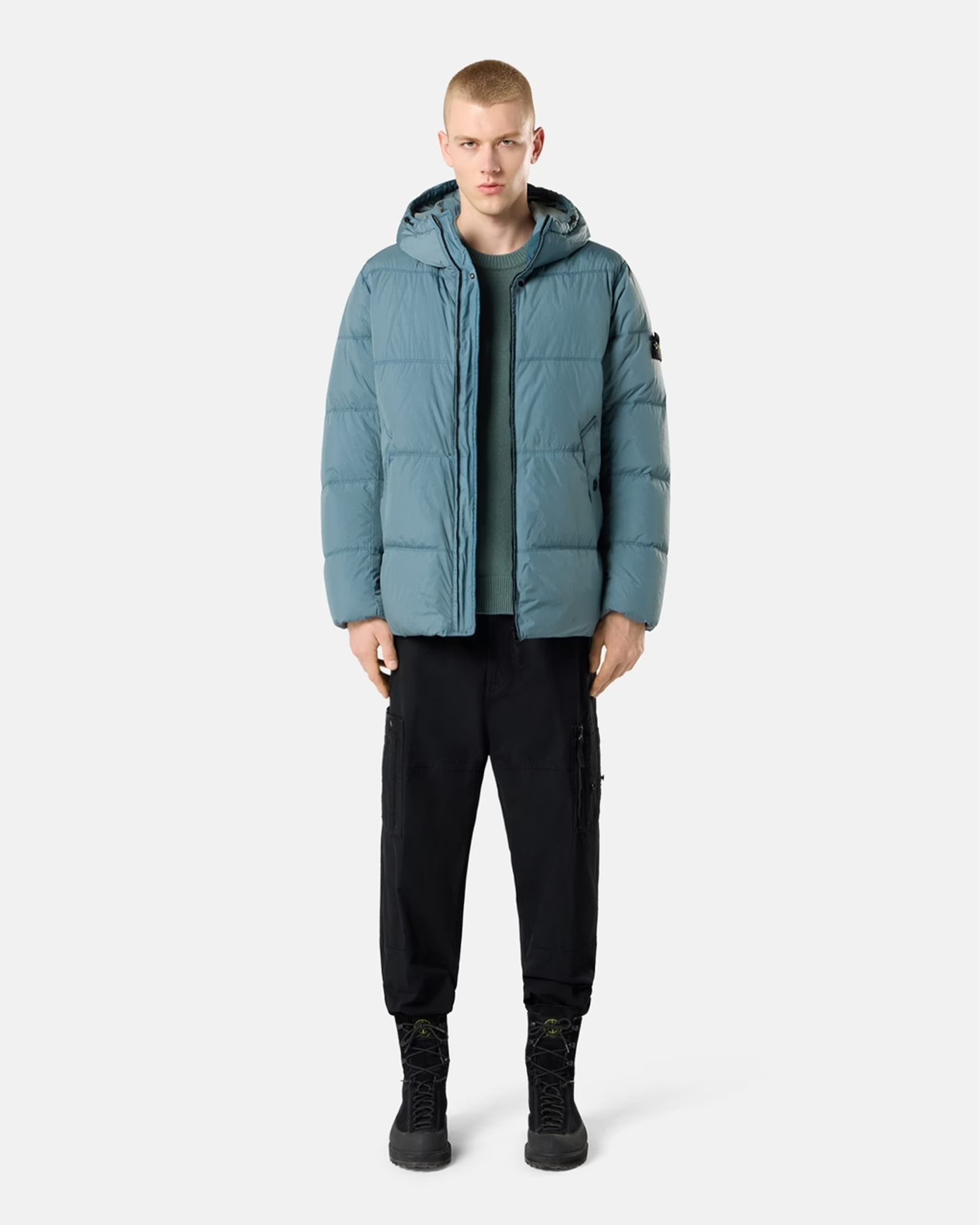 STONE ISLAND・stone island -  "CRINKLE REPS NY JACKET 26AW-4100037" / BLUE ACCIAIO