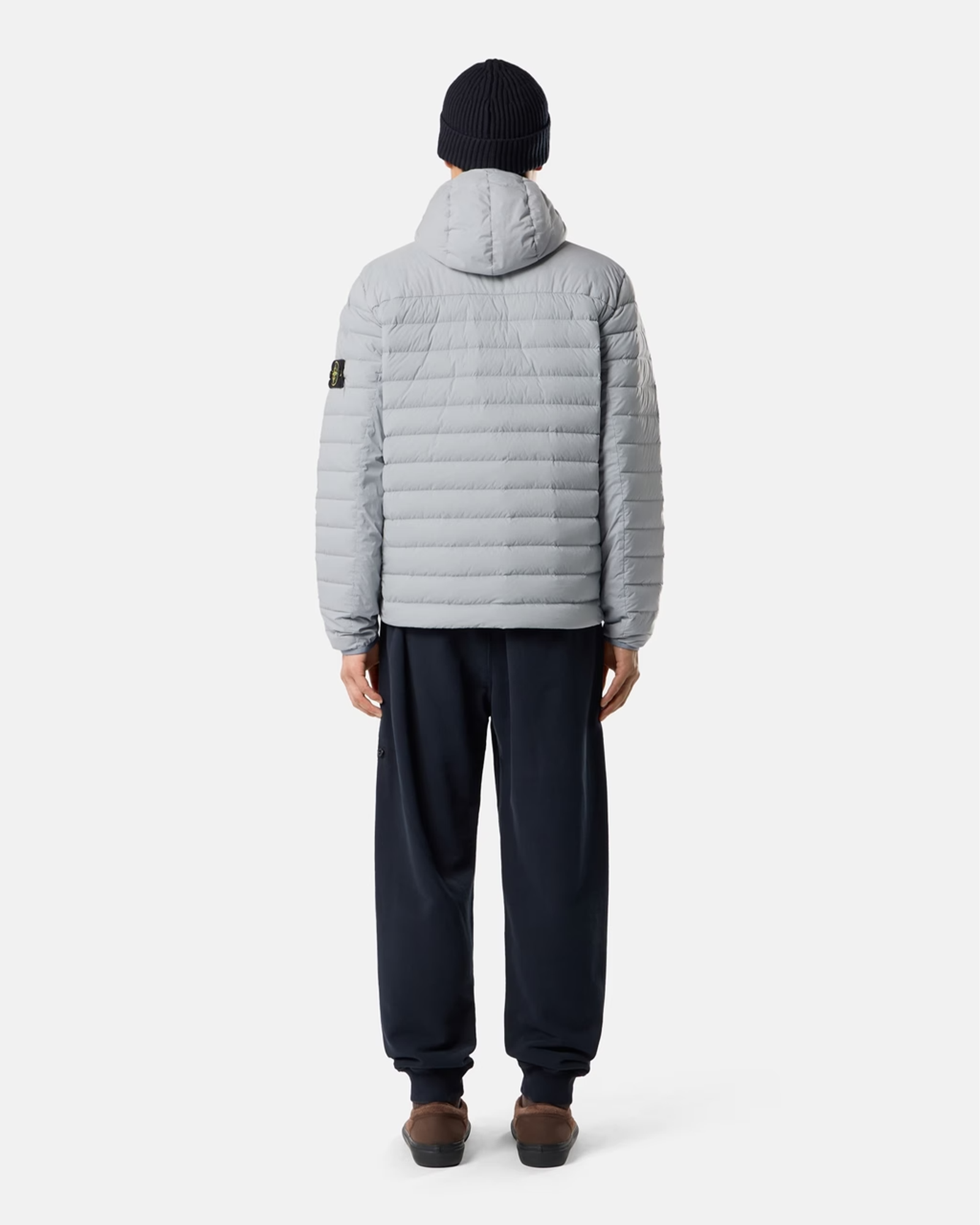 STONE ISLAND・ストーンアイランド - ダウンジャケット "SEAMLESS TUNNEL NYLON DOWN-TC JACKET 26AW-4100107" / ASH GREY