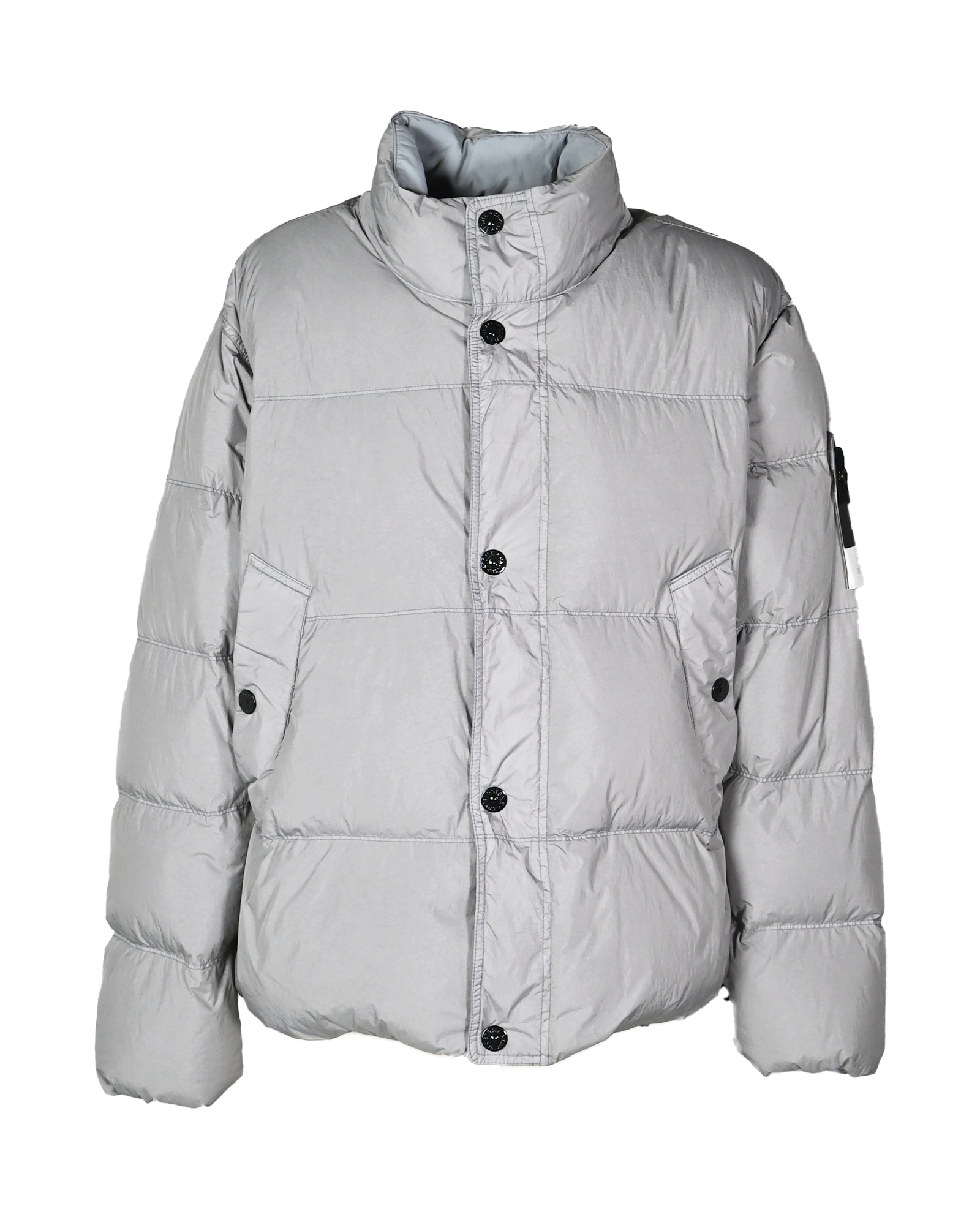 STONE ISLAND・ストーンアイランド - ダウンジャケット "CRINKLE REPS NY BOMBER 26AW-4100109" / GREY