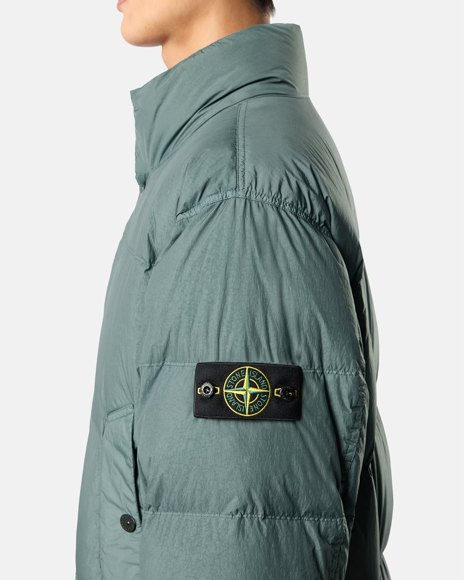 STONE ISLAND・stone island -  "CRINKLE REPS NY BOMBER 26AW-4100109" / OCEAN GREEN