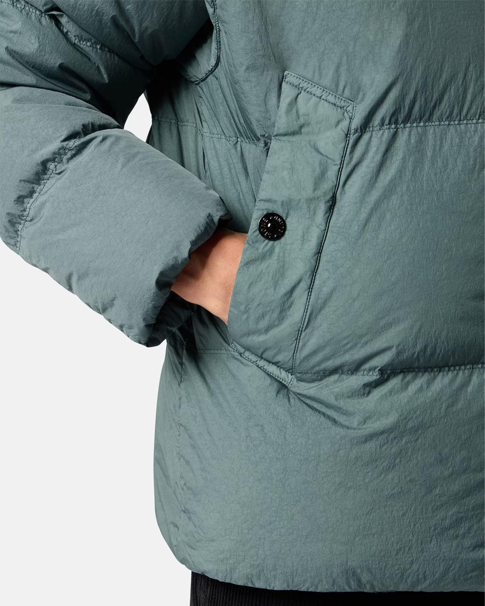 STONE ISLAND・stone island -  "CRINKLE REPS NY BOMBER 26AW-4100109" / OCEAN GREEN