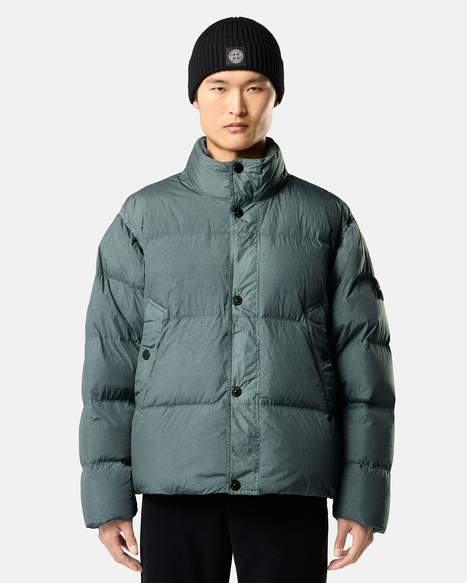 STONE ISLAND・stone island -  "CRINKLE REPS NY BOMBER 26AW-4100109" / OCEAN GREEN