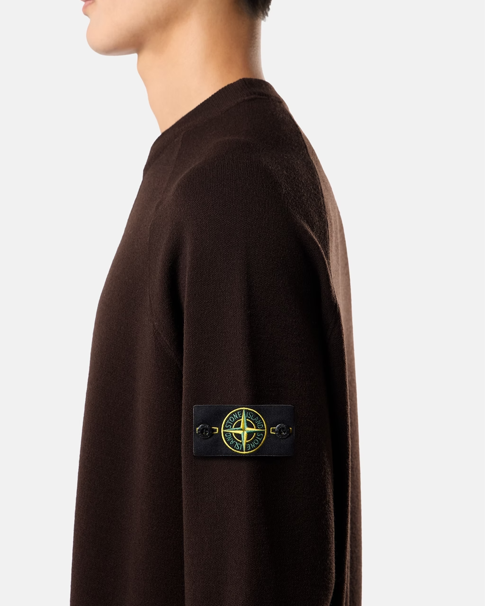 STONE ISLAND・ストーンアイランド - ニット・セーター STRETCH RWS WOOL 5100020 / COAL GREY