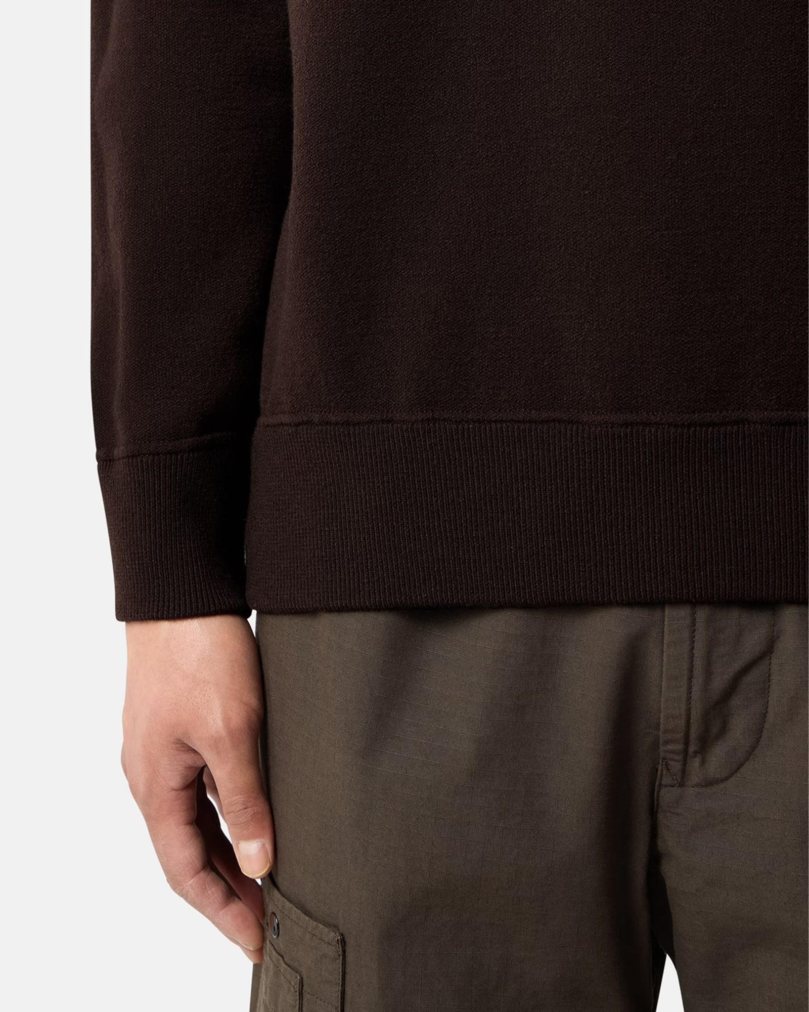 STONE ISLAND・ストーンアイランド - ニット・セーター STRETCH RWS WOOL 5100020 / COAL GREY