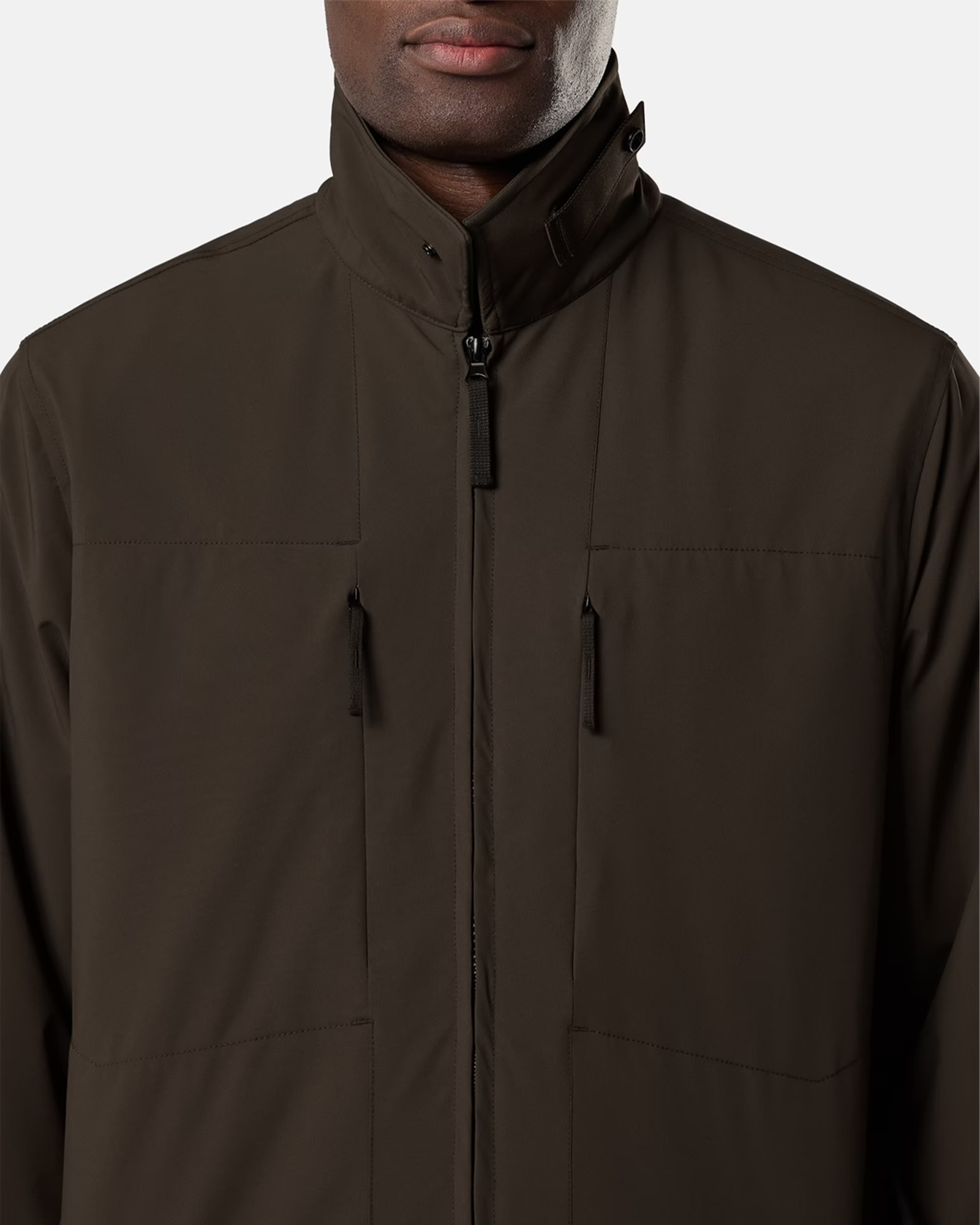 STONE ISLAND・ストーンアイランド - ジャケット SOFT SHELL-R_E.DYE® TECHNOLOGY JACKET Q100036  / COAL GREY