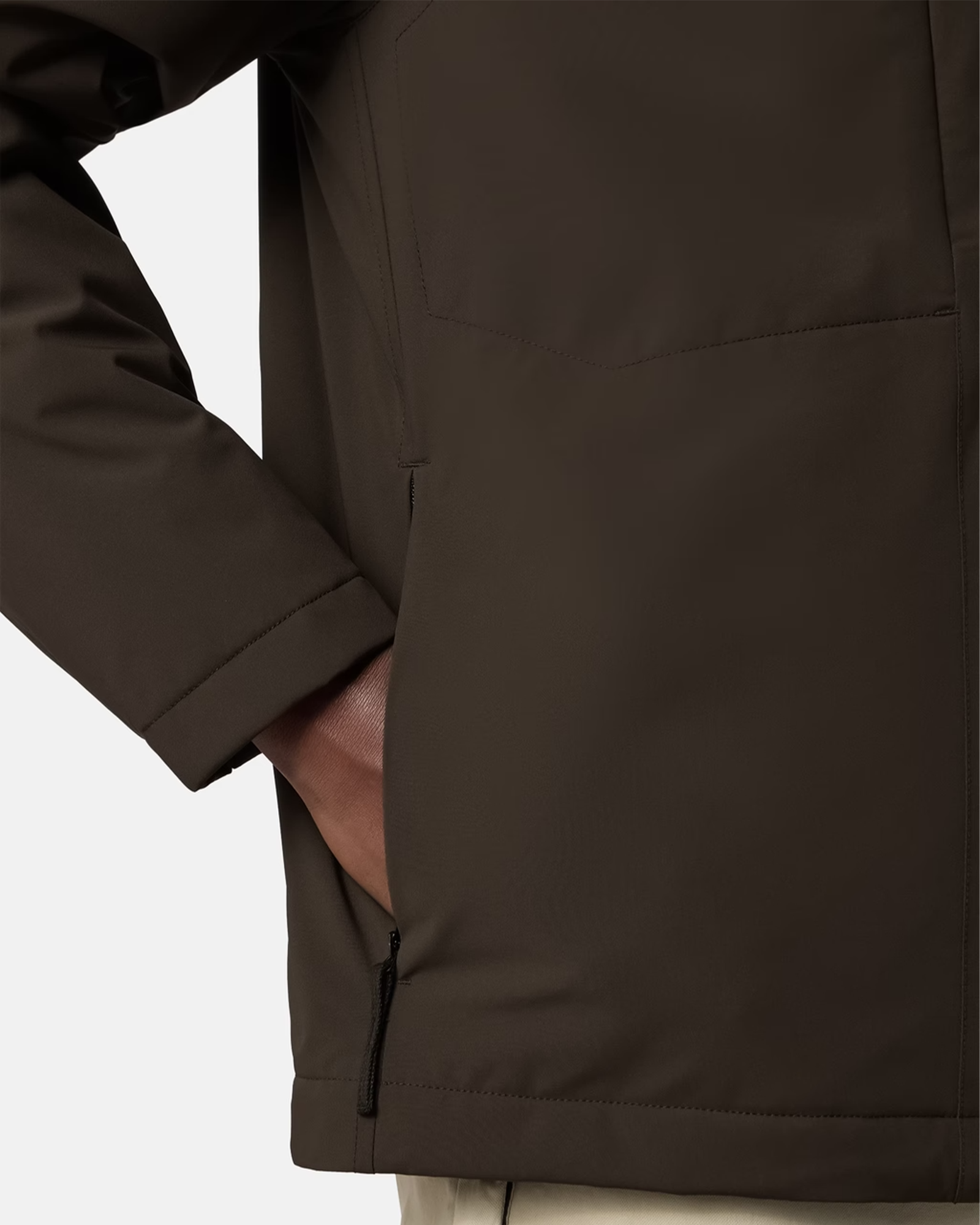STONE ISLAND・ストーンアイランド - ジャケット SOFT SHELL-R_E.DYE® TECHNOLOGY JACKET Q100036  / COAL GREY
