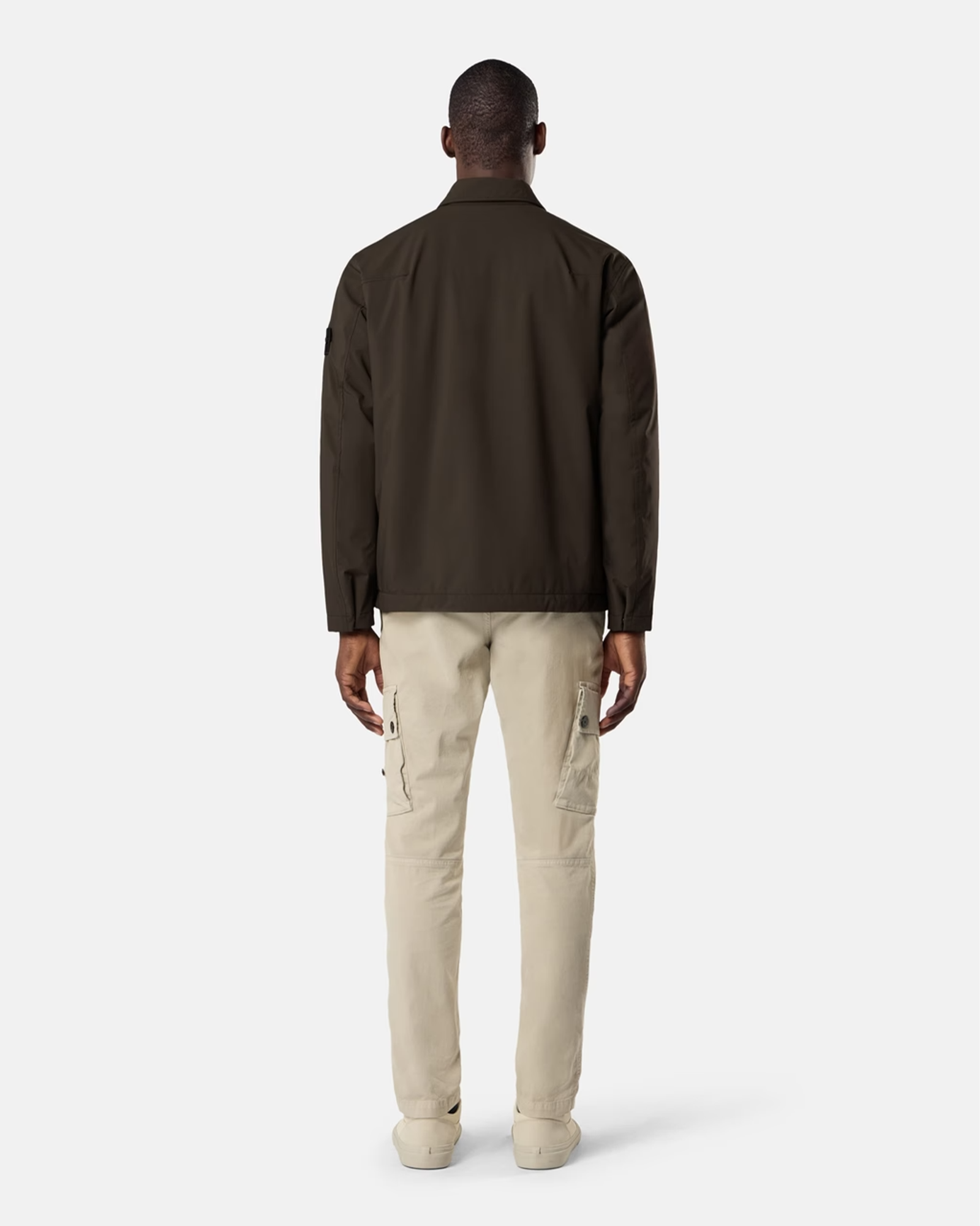 STONE ISLAND・ストーンアイランド - ジャケット SOFT SHELL-R_E.DYE® TECHNOLOGY JACKET Q100036  / COAL GREY