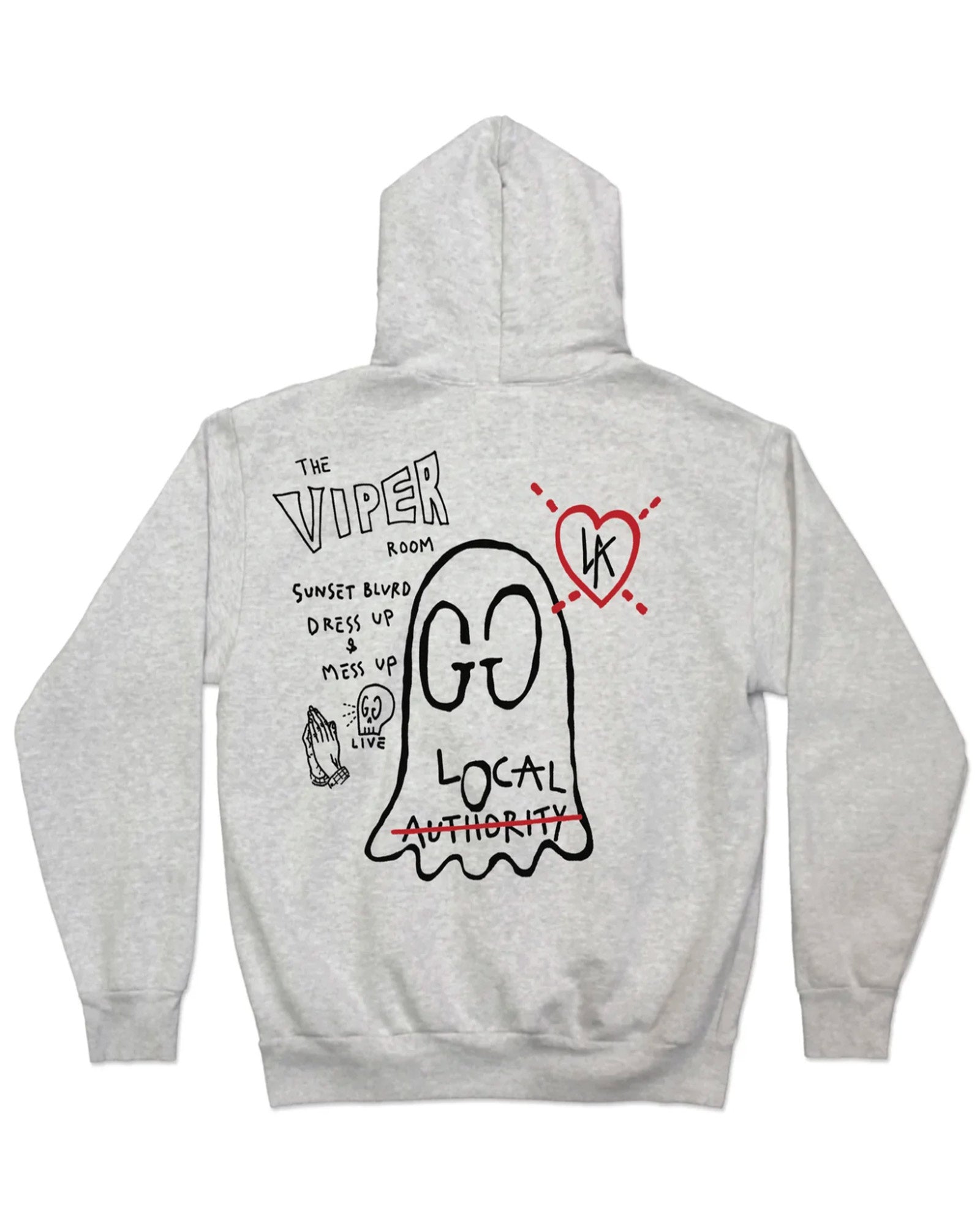 LOCAL AUTHORITY・ローカルオーソリティー - パーカー・フーディ LA × GG HOODIE FLEECE / HEAHER GREY