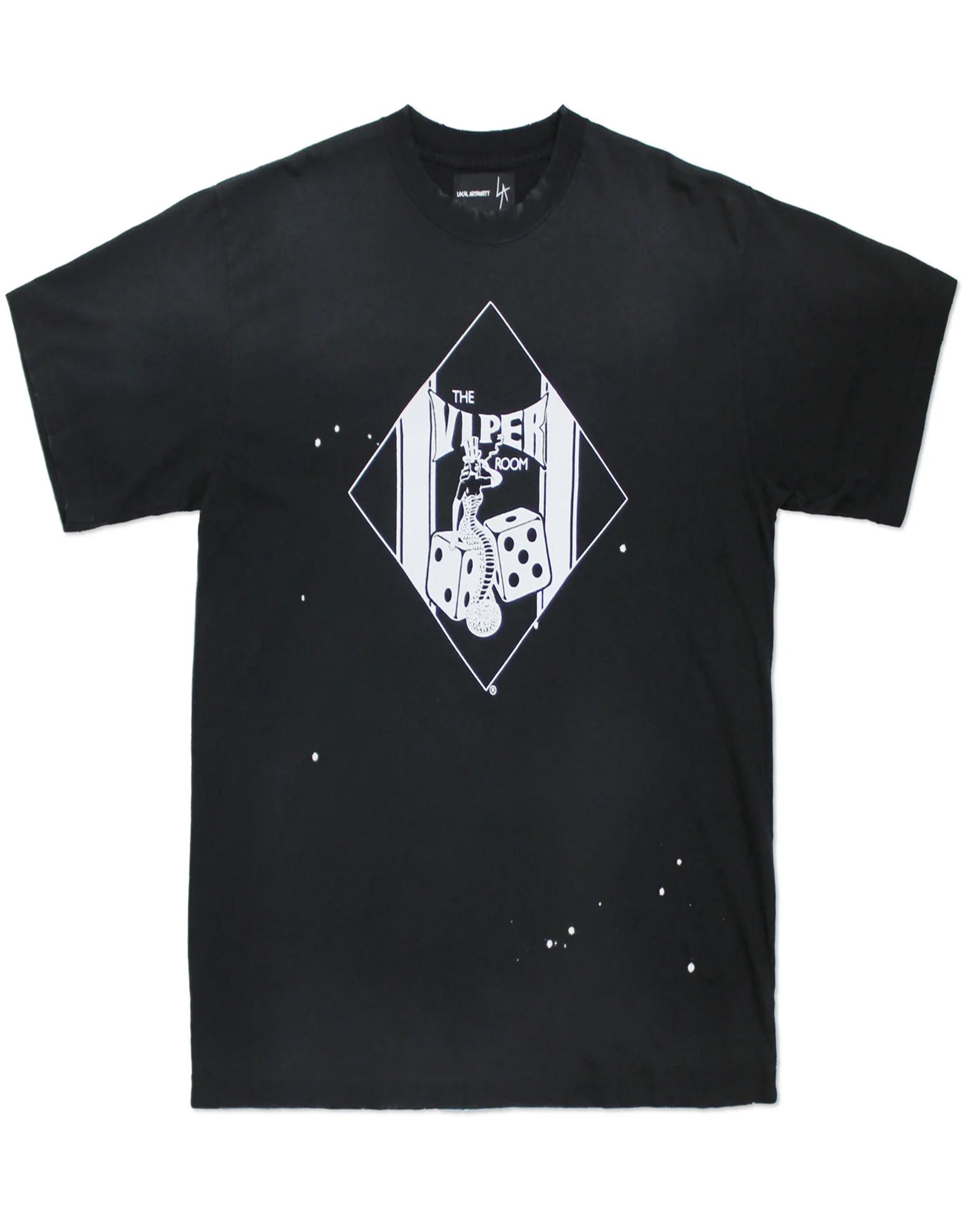 LA X VIPER ROOM DICE TEE / BLACK