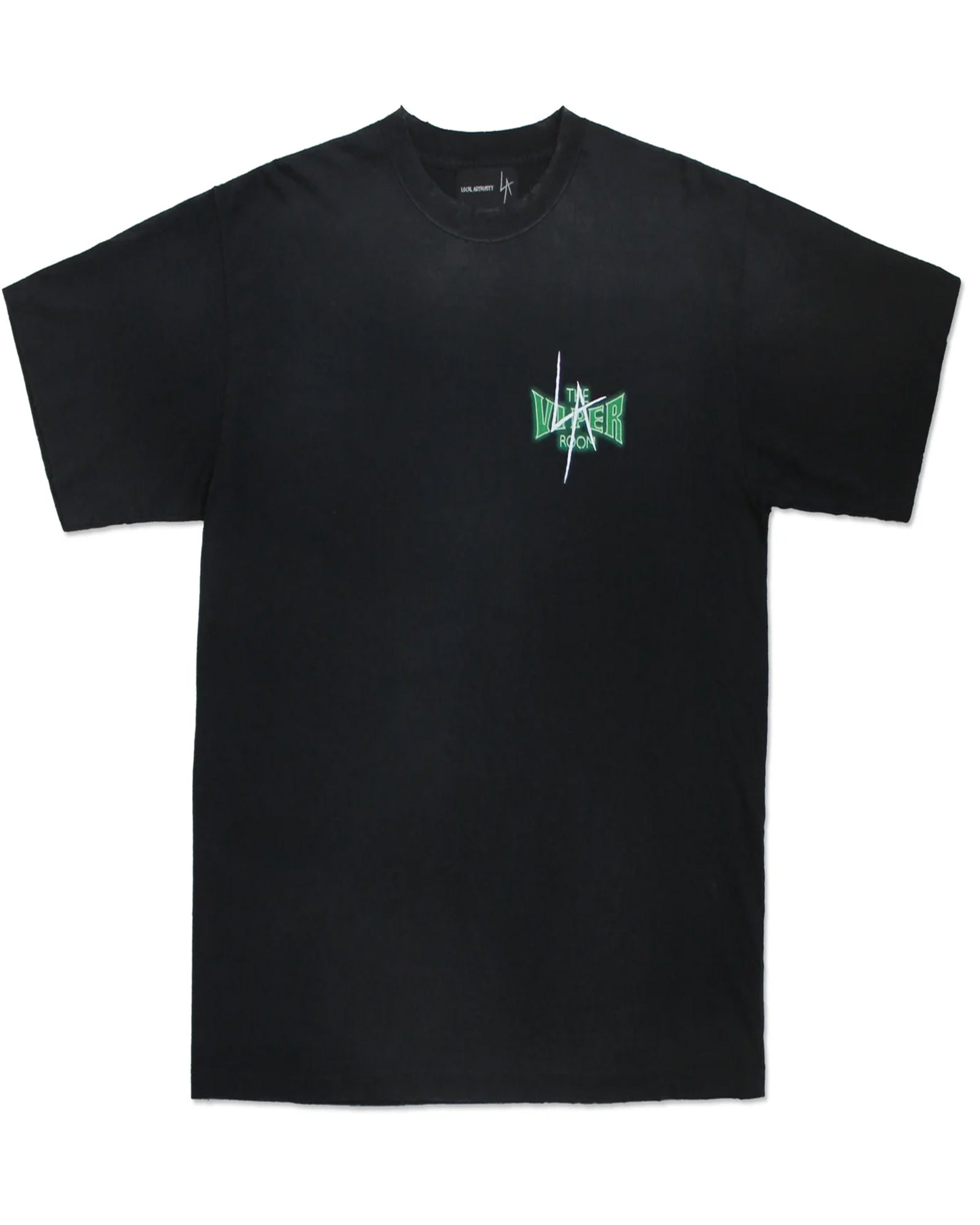 LA X VIPER ROOM NEON TEE / BLACK