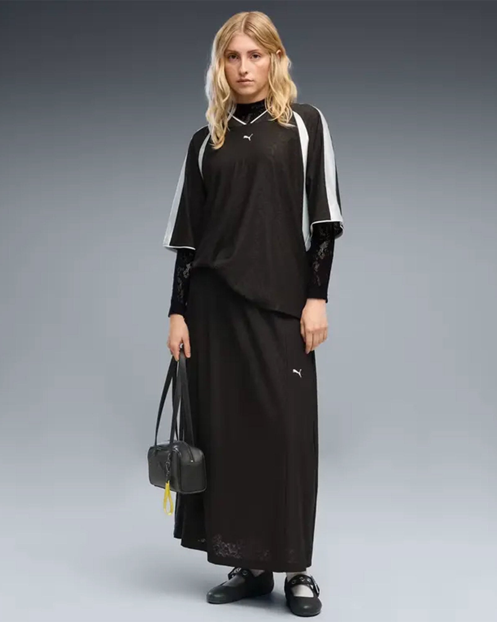 PUMA・プーマ - スカート・ワンピース LACE PACK T7 MIDI SKIRT / BLACK
