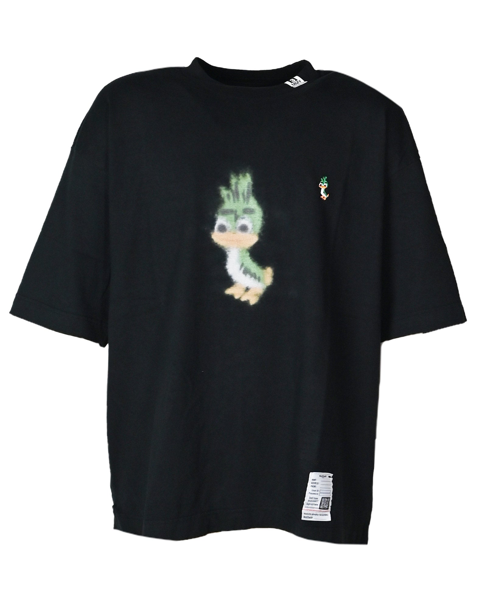 MIHARA YASUHIRO・ミハラヤスヒロ - Tシャツ・カットソー LEON PRINTED TEE / BLACK