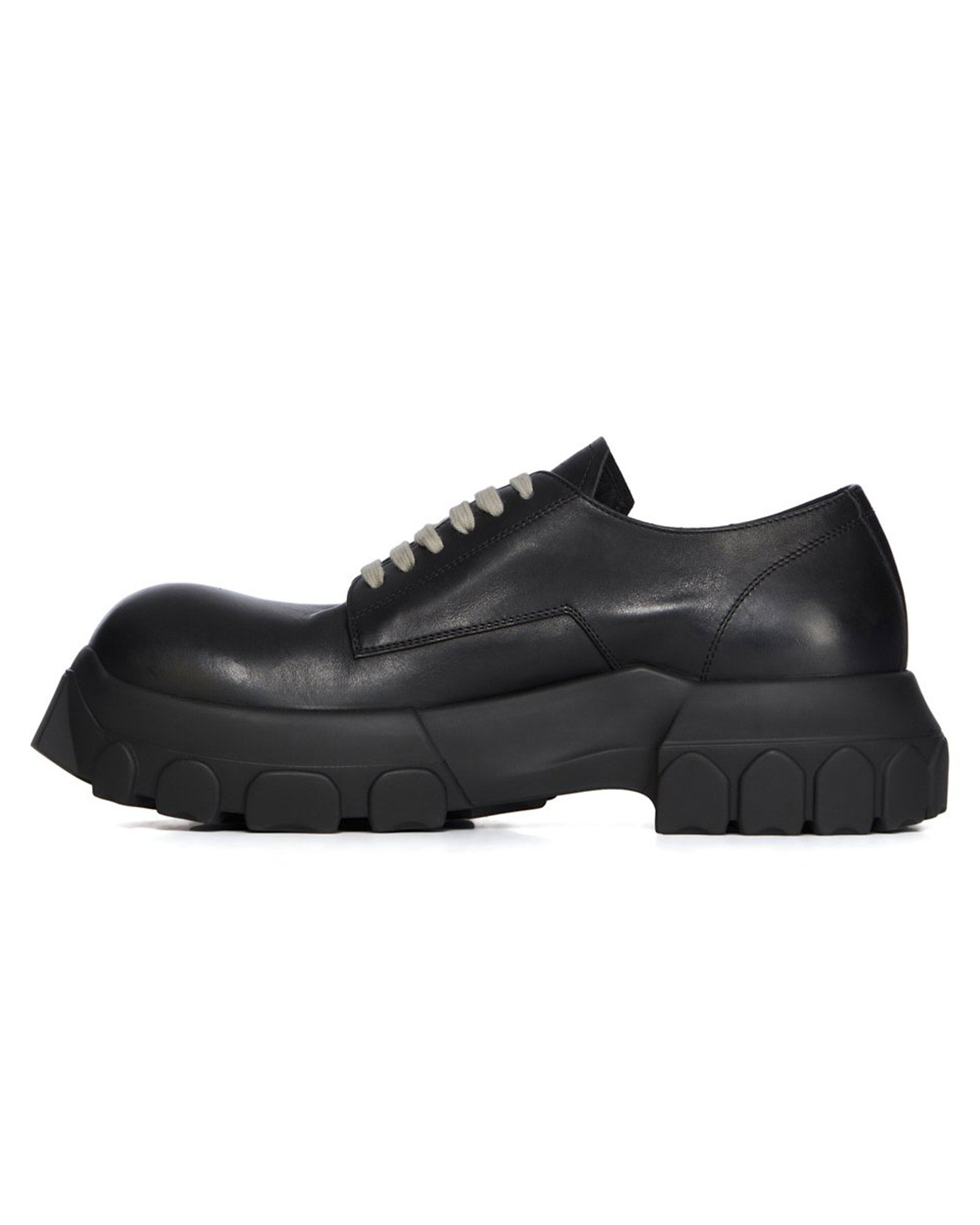 RICK OWENS・リック オウエンス - ローカットスニーカー LACEUP BOZO TRACTOR / BLACK/BLACK