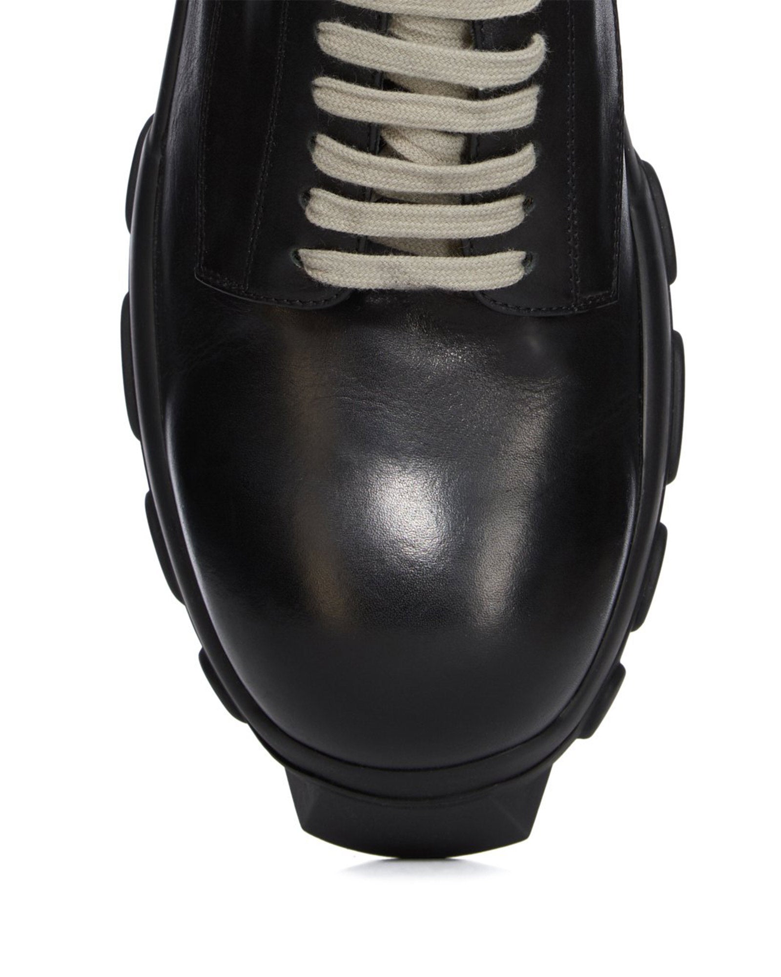 RICK OWENS・リック オウエンス - ローカットスニーカー LACEUP BOZO TRACTOR / BLACK/BLACK