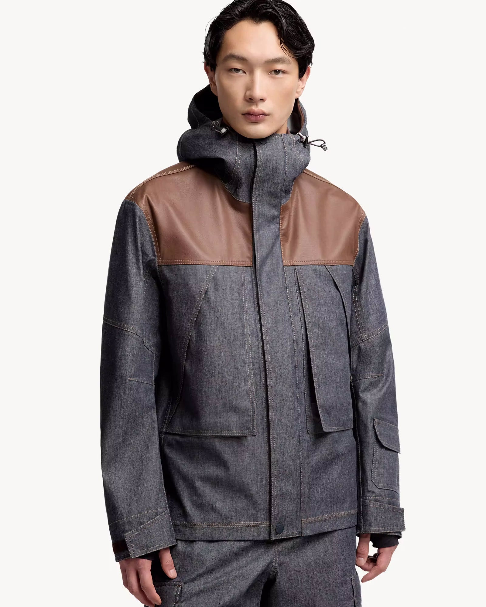 MONCLER GRENOBLE・モンクレール グルノーブル - アウター・ジャケット LANGTANG GIUBBOTTO / DENIM