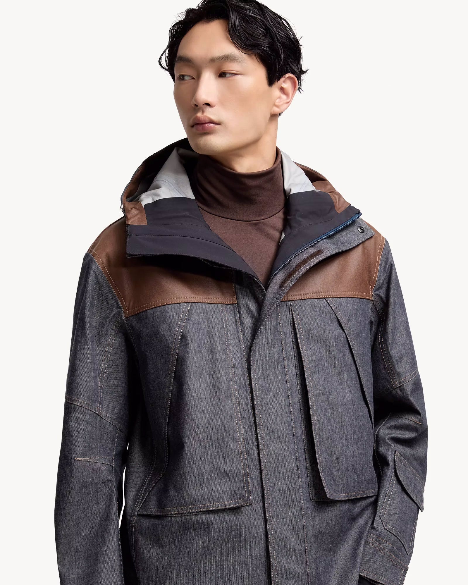 MONCLER GRENOBLE・モンクレール グルノーブル - アウター・ジャケット LANGTANG GIUBBOTTO / DENIM