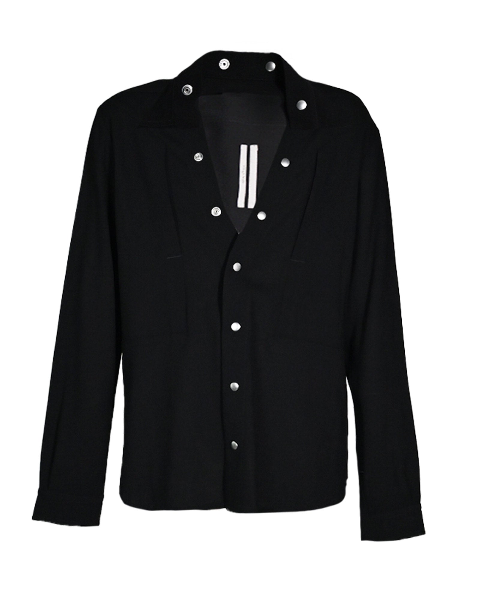 LARRY FOGPOCKET SHIRT / BLACK