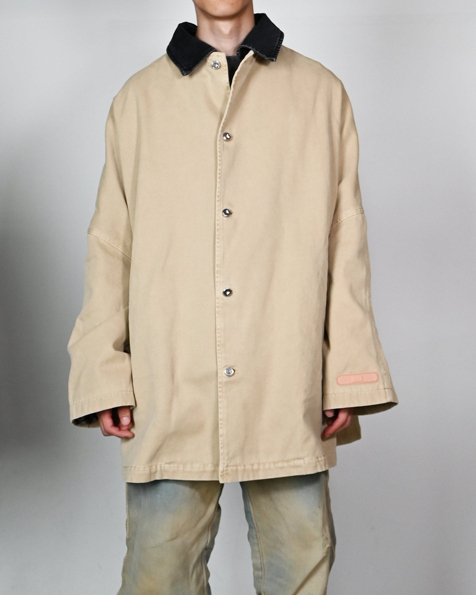 PDF・プロジェクト・ドメニコ・フォルミケッティ - デニムジャケット LEGGENDA JACKET / SAND
