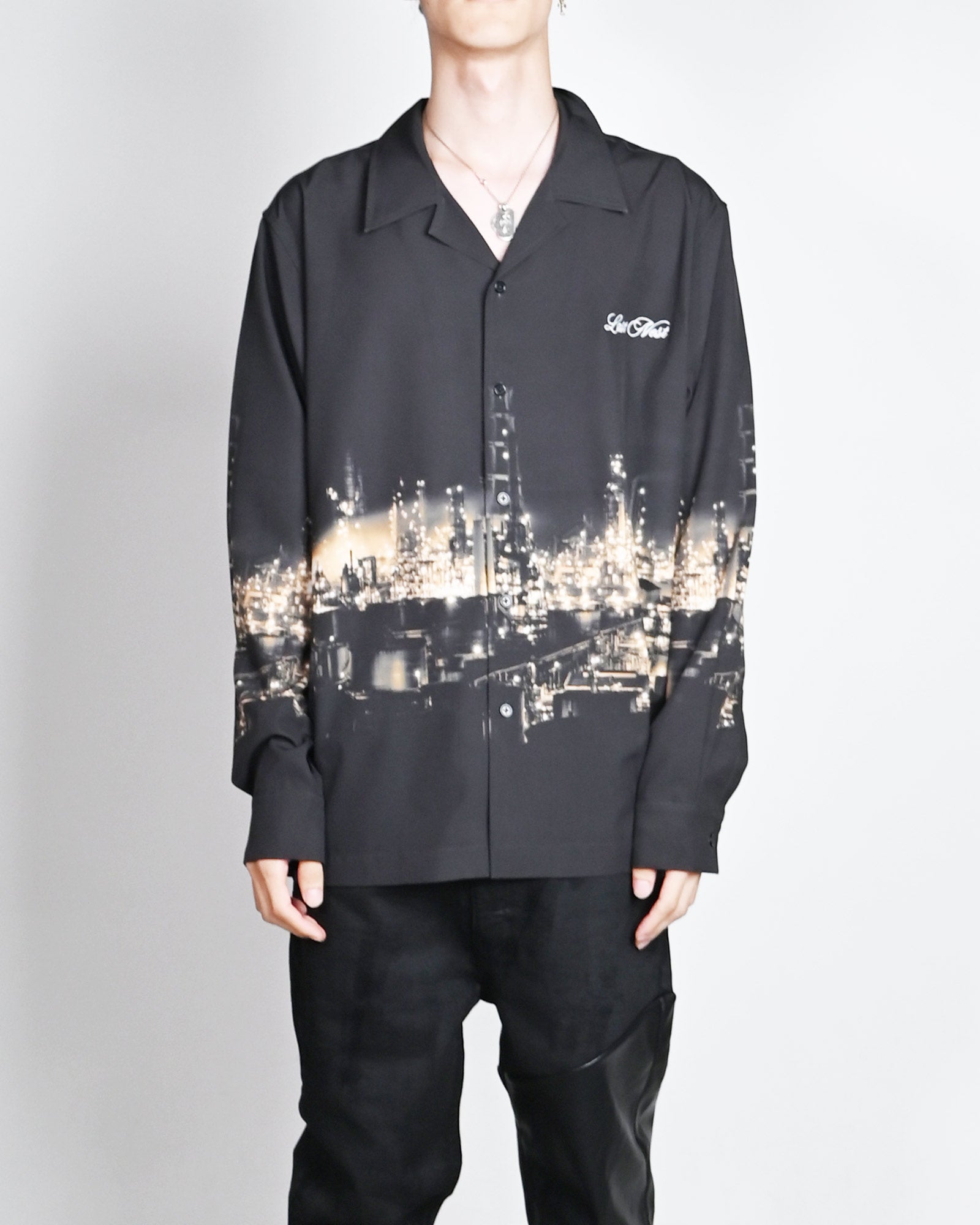 LAST NEST・ラストネスト - シャツ KAWASAKI FACTORY SHIRTS / BLACK