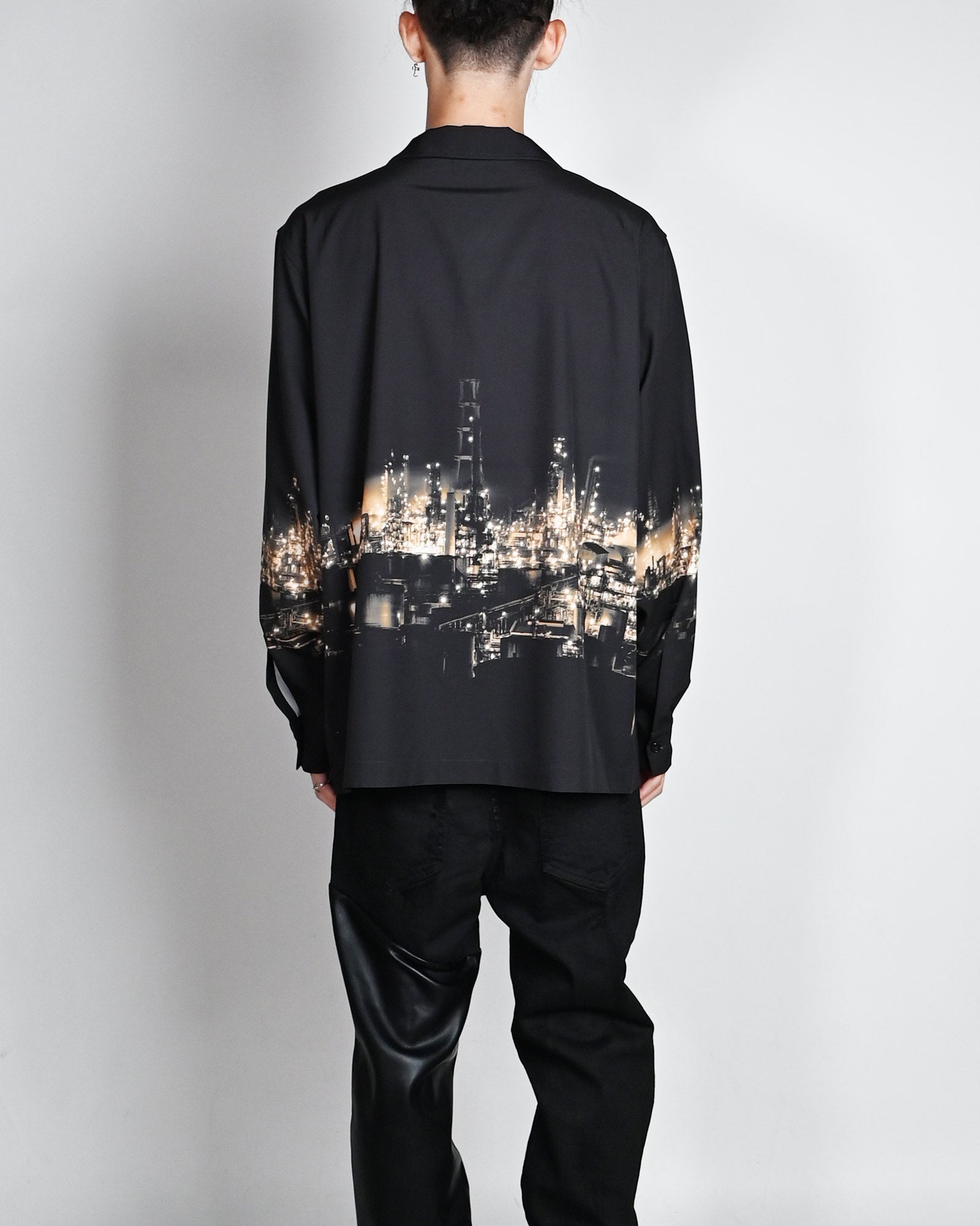 LAST NEST・ラストネスト - シャツ KAWASAKI FACTORY SHIRTS / BLACK