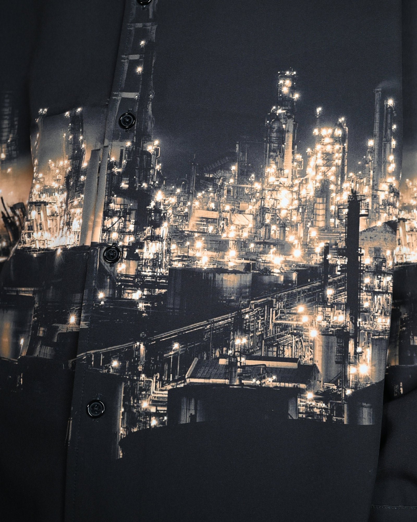 LAST NEST・ラストネスト - シャツ KAWASAKI FACTORY SHIRTS / BLACK