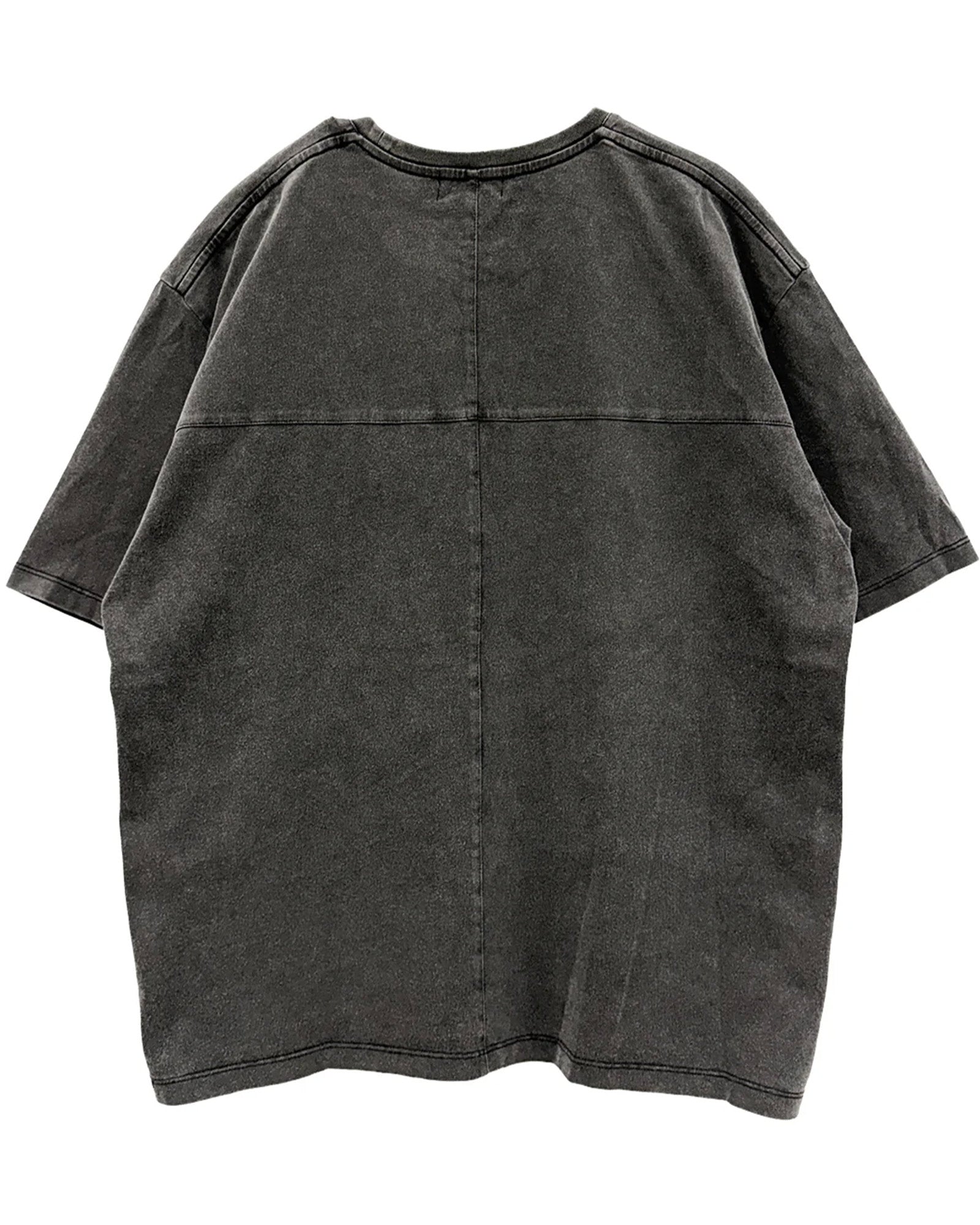 LAST NEST・ラストネスト - トップス WASHED ARCH LOGO T-SHIRT / VINTAGE BLACK