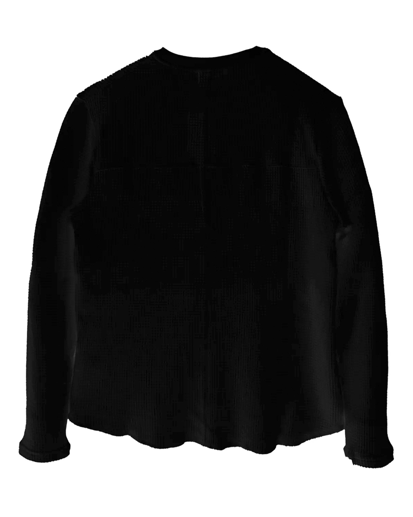 LAST NEST (ラストネスト)THERMAL L/S SHIRTS / BLACK | Detail