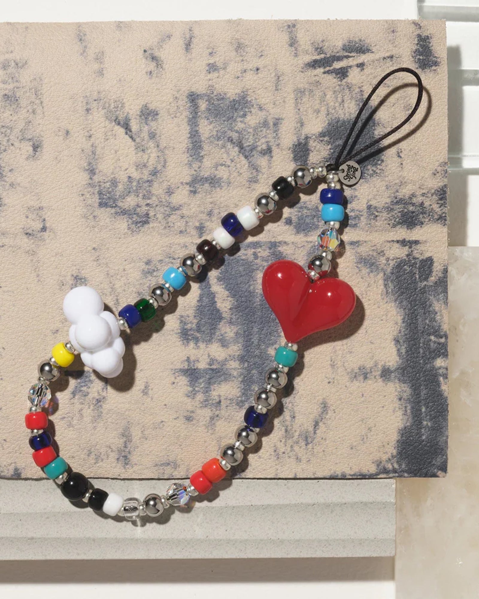 String Ting・ストリング ティング - スマホアクセサリー LOVE IN THE CLOUDS WRISTLET PHONE STRAP / MULTI